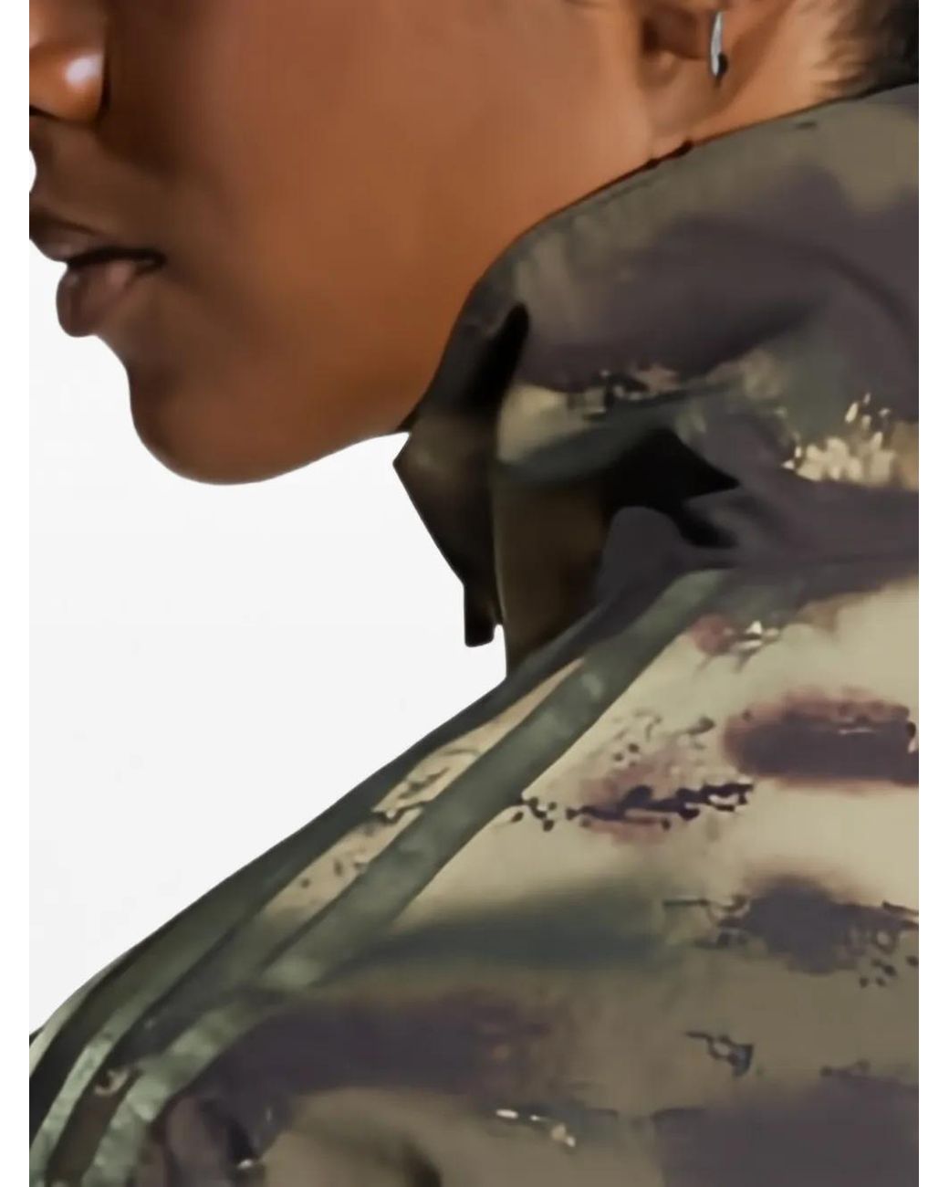 Adidas Gray Camouflage-Print Track Jacket