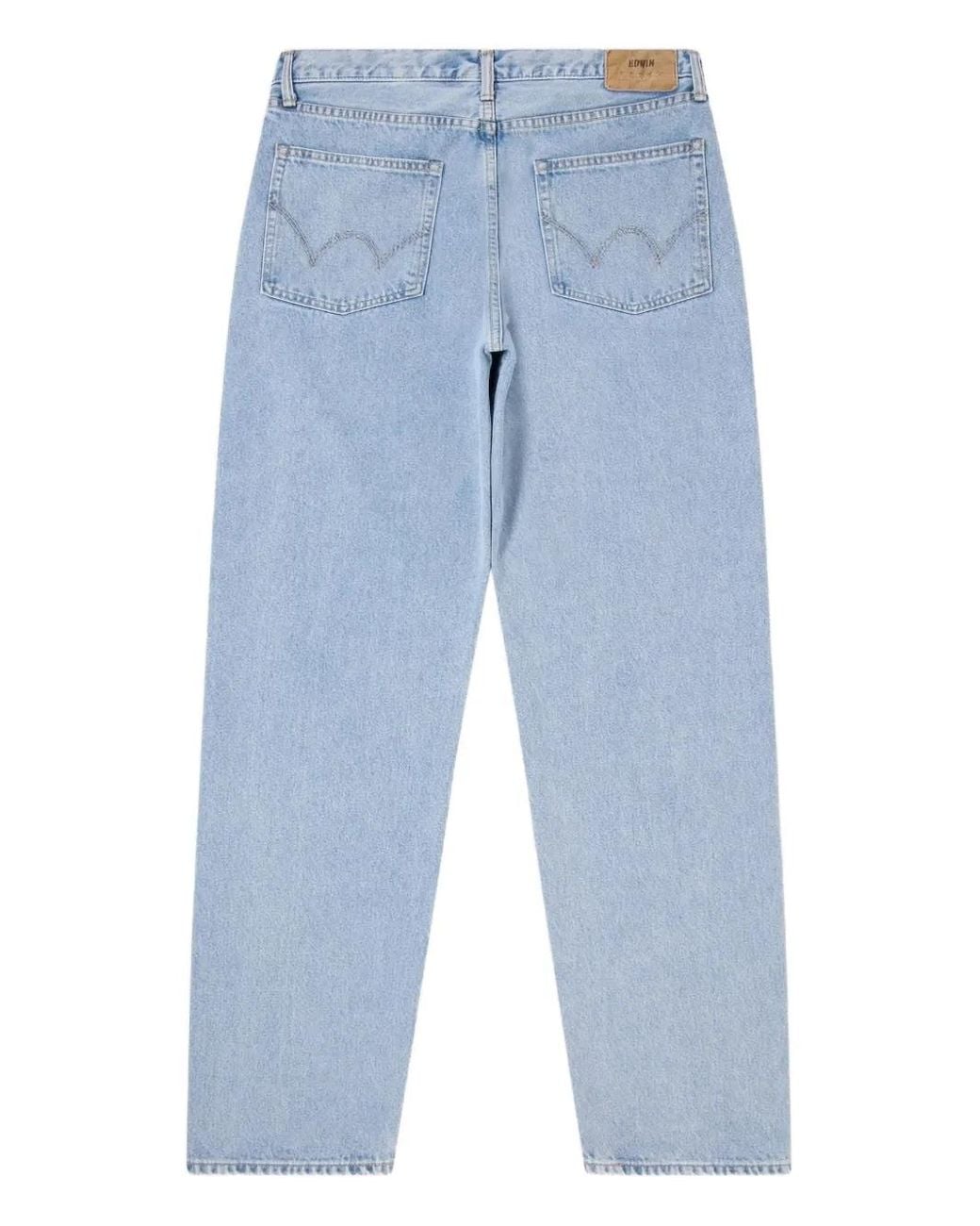 Jeans Con Zip di Edwin in Blue da Uomo