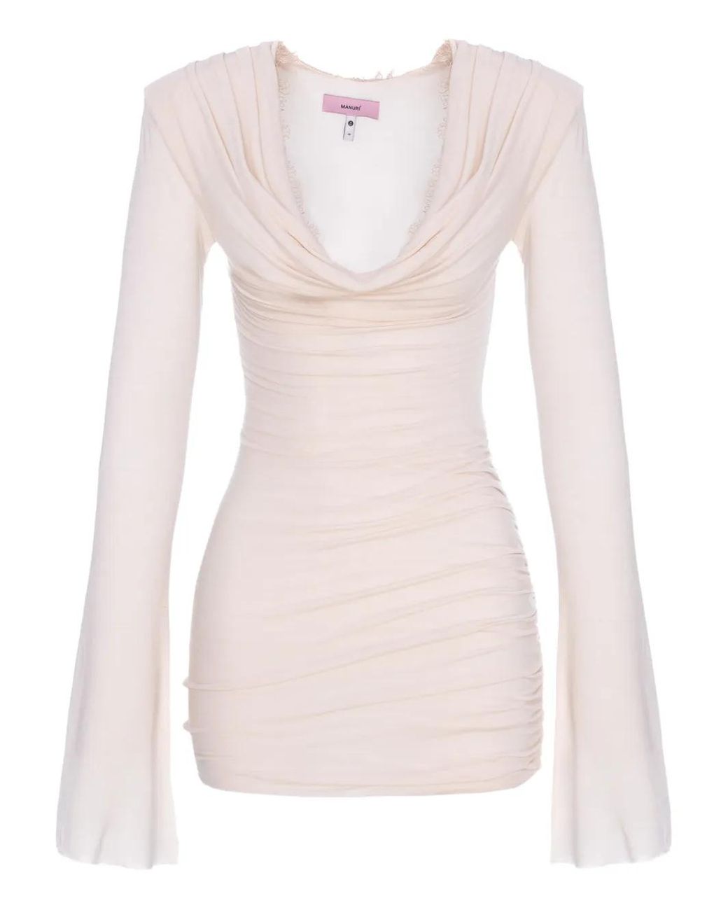 MANURI Pink Alma Mini Dress