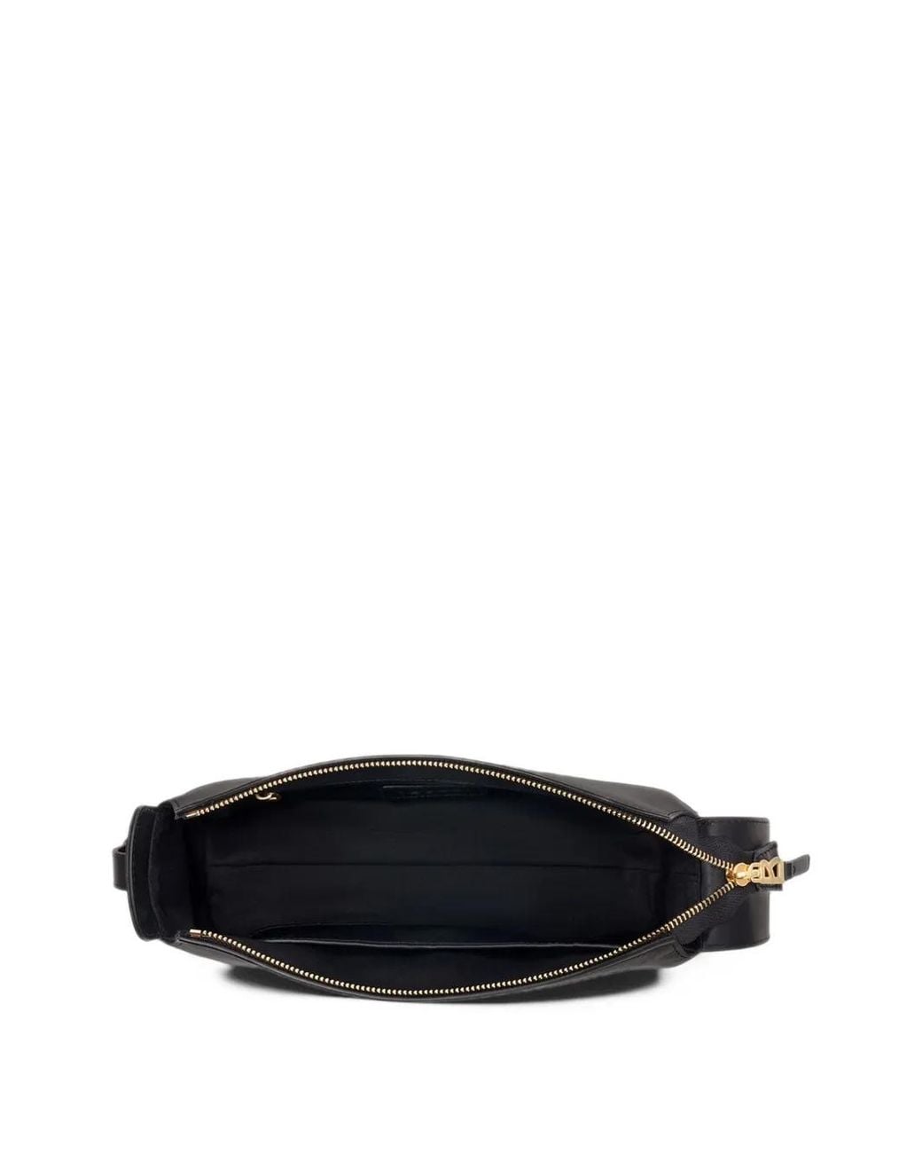 Bogner Black Loges Grandes Yael Leather Shoulder Bag