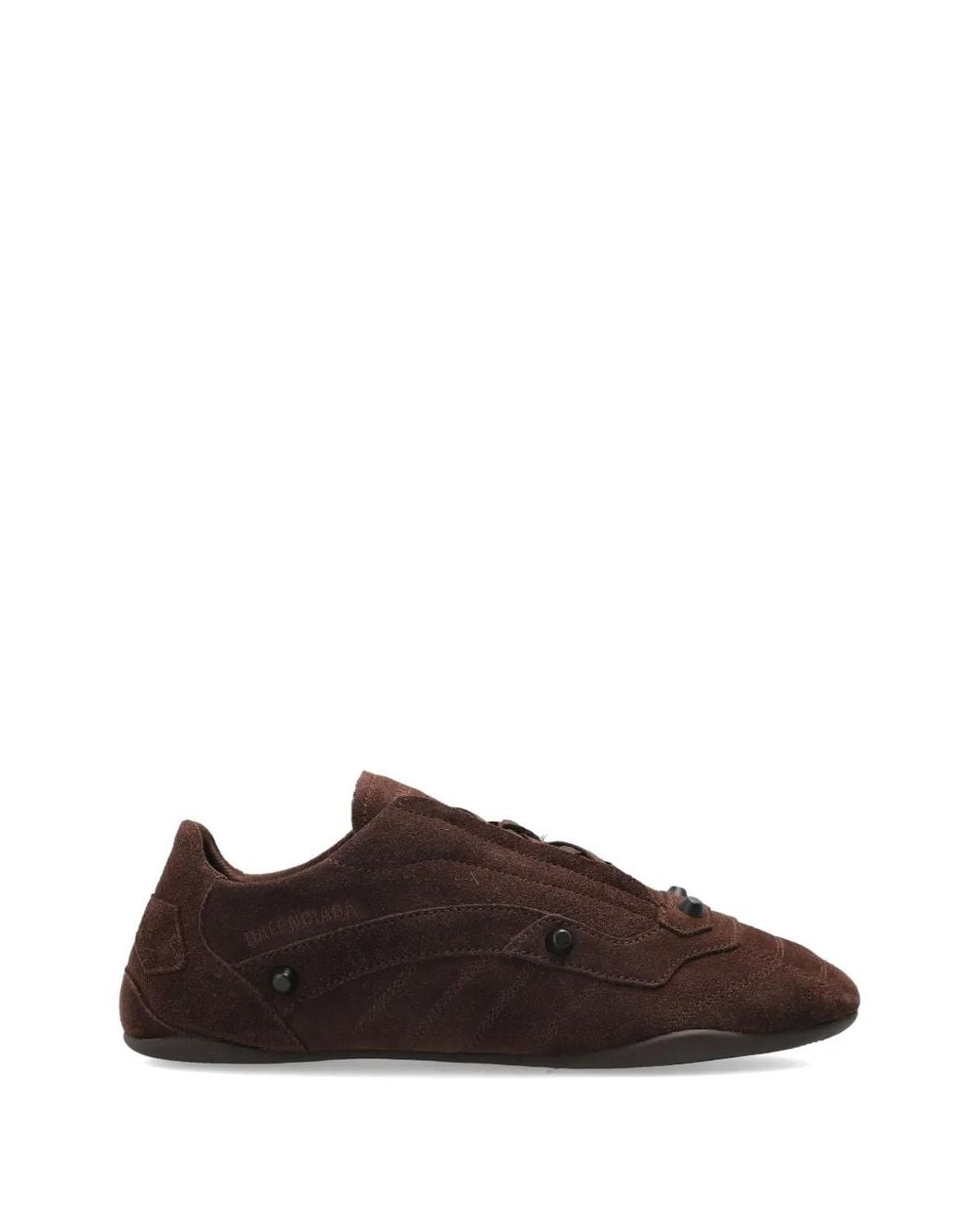 Balenciaga Brown 'City' Sports Shoes
