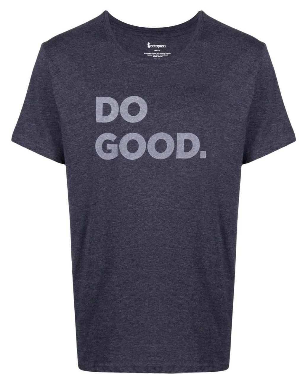 COTOPAXI Blue Graphic-Print T-Shirt for men
