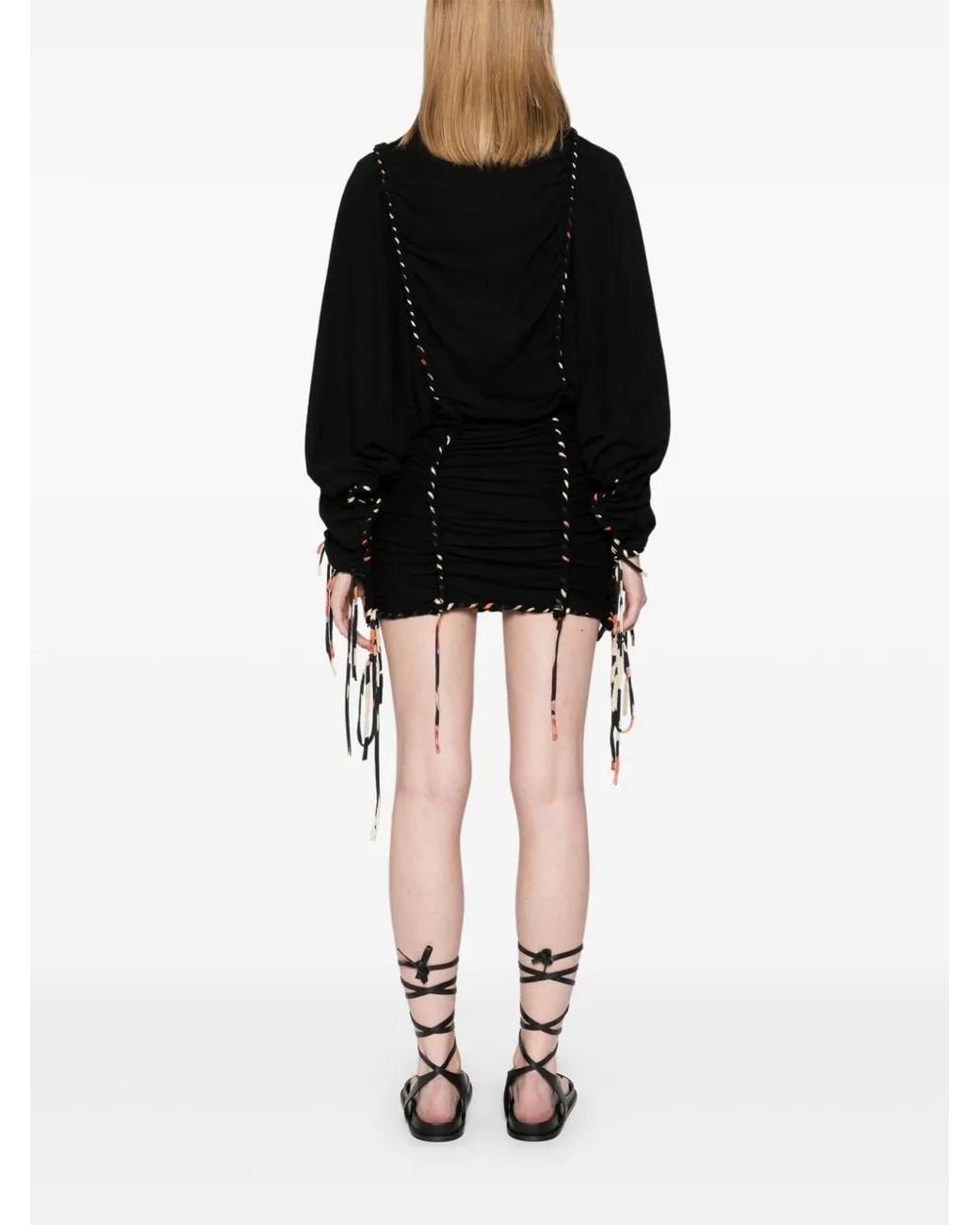 Isabel Marant Black Zina Mini Dress