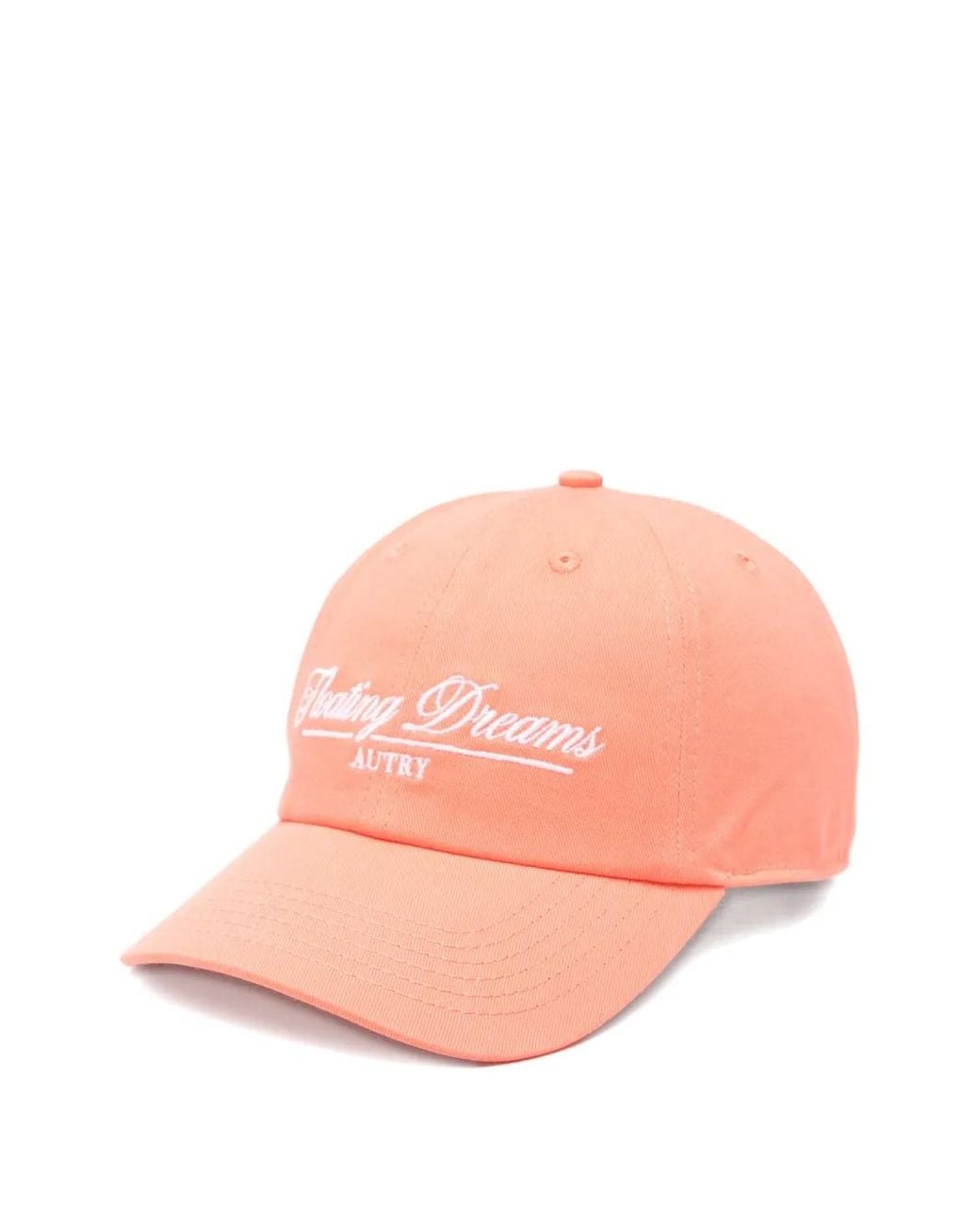 Autry Pink Bestickte Baseballkappe