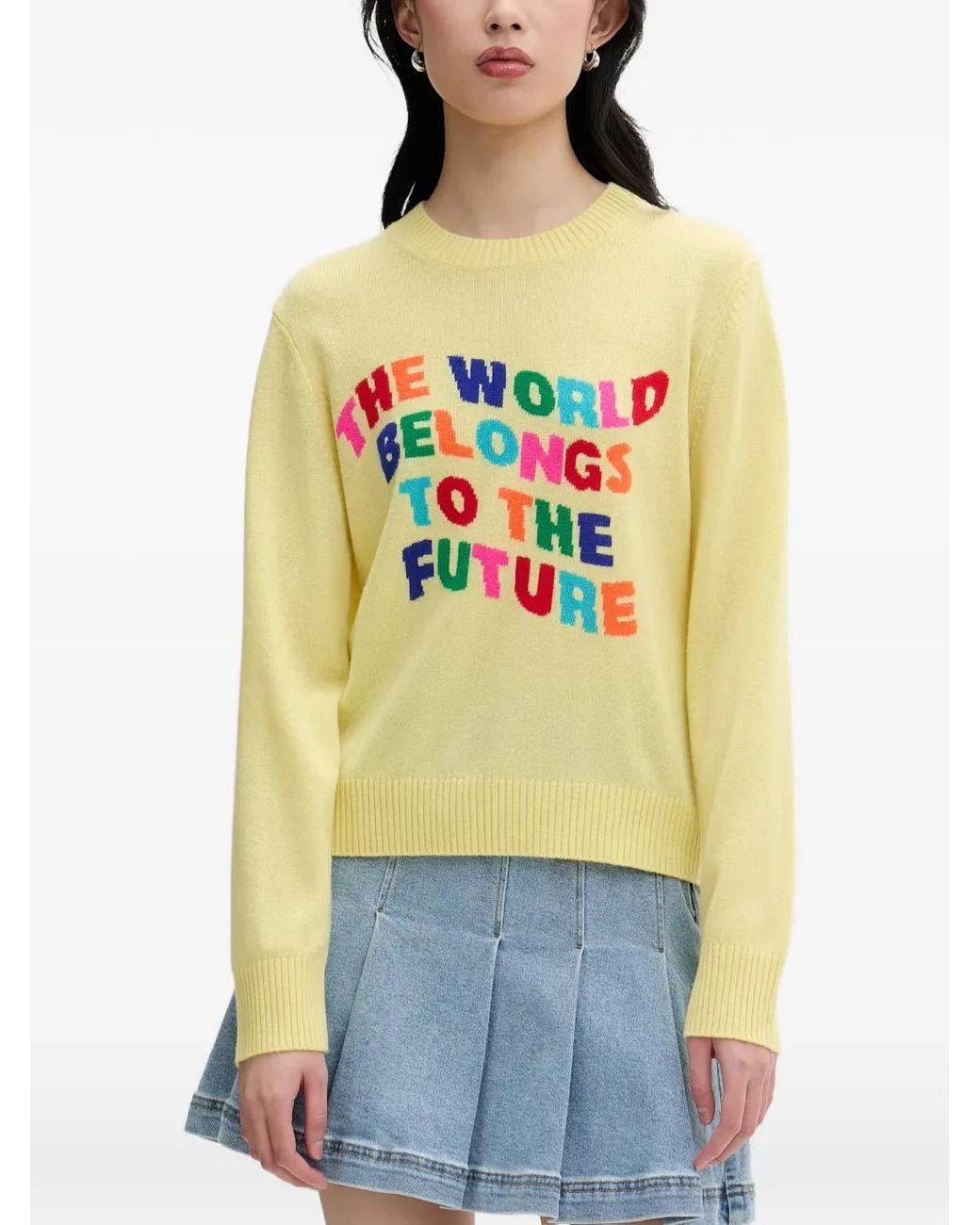 From Future Yellow Pull À Slogan En Intarsia