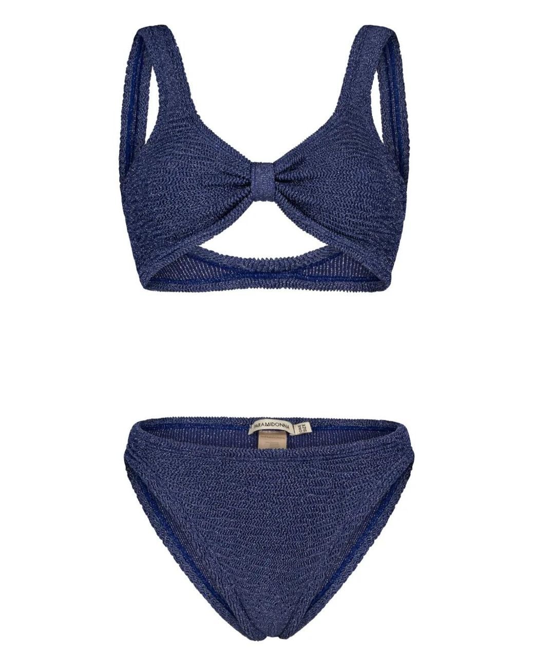 Bikini Salma Con Lazo Paramidonna de color Blue
