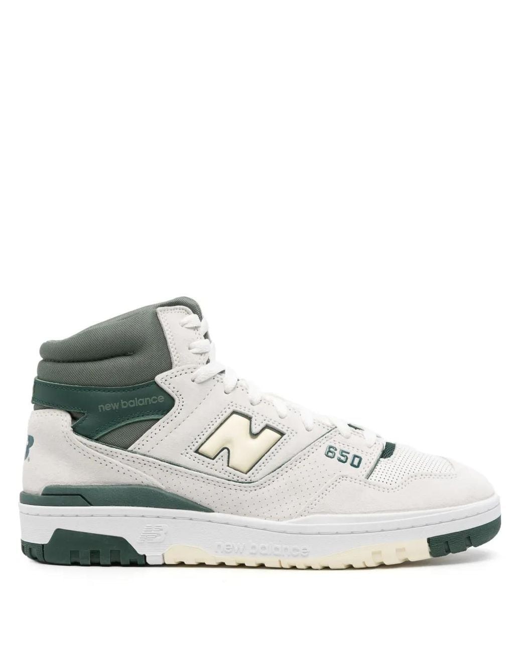 New Balance White 650