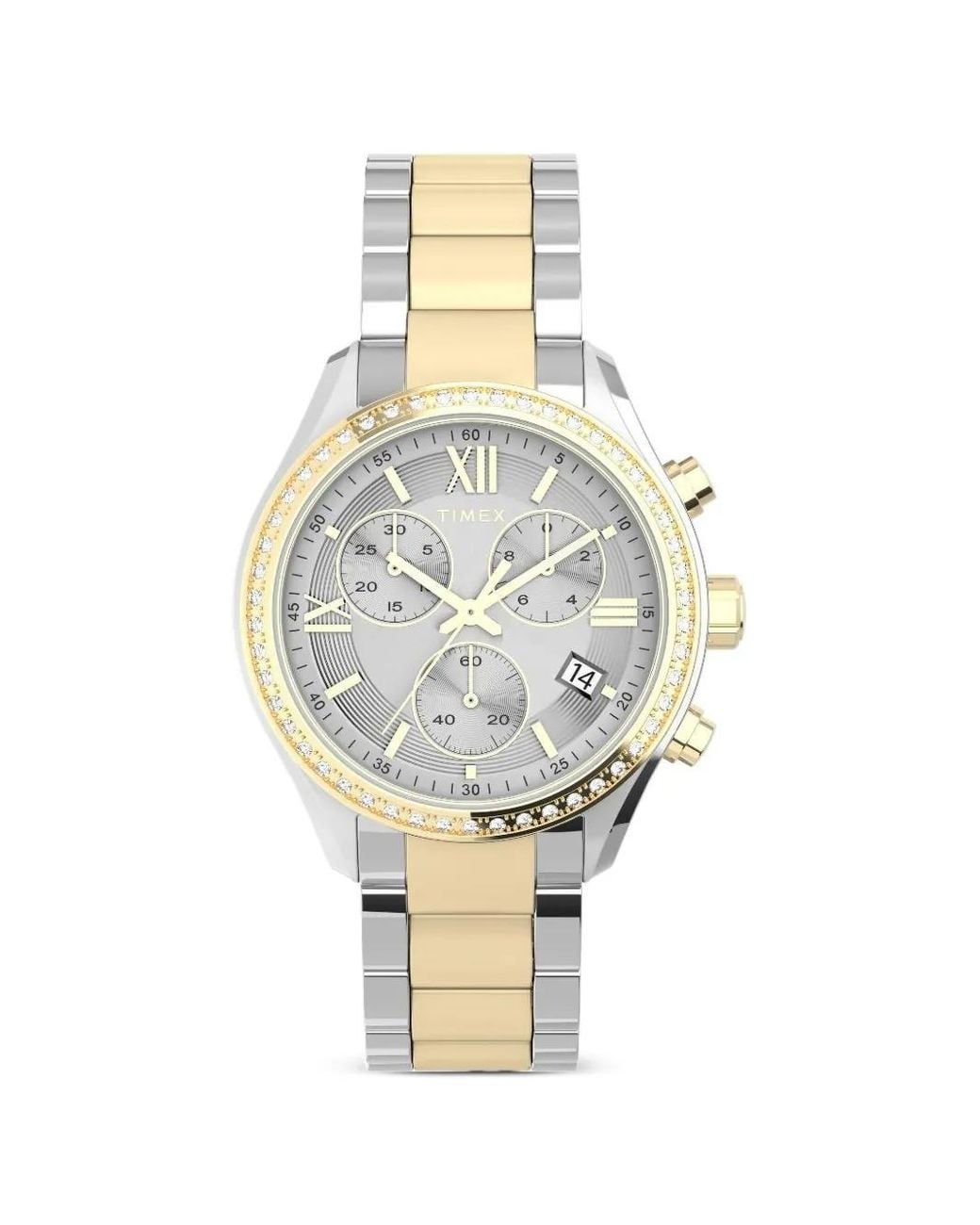Timex Metallic Accent 38Mm Watch