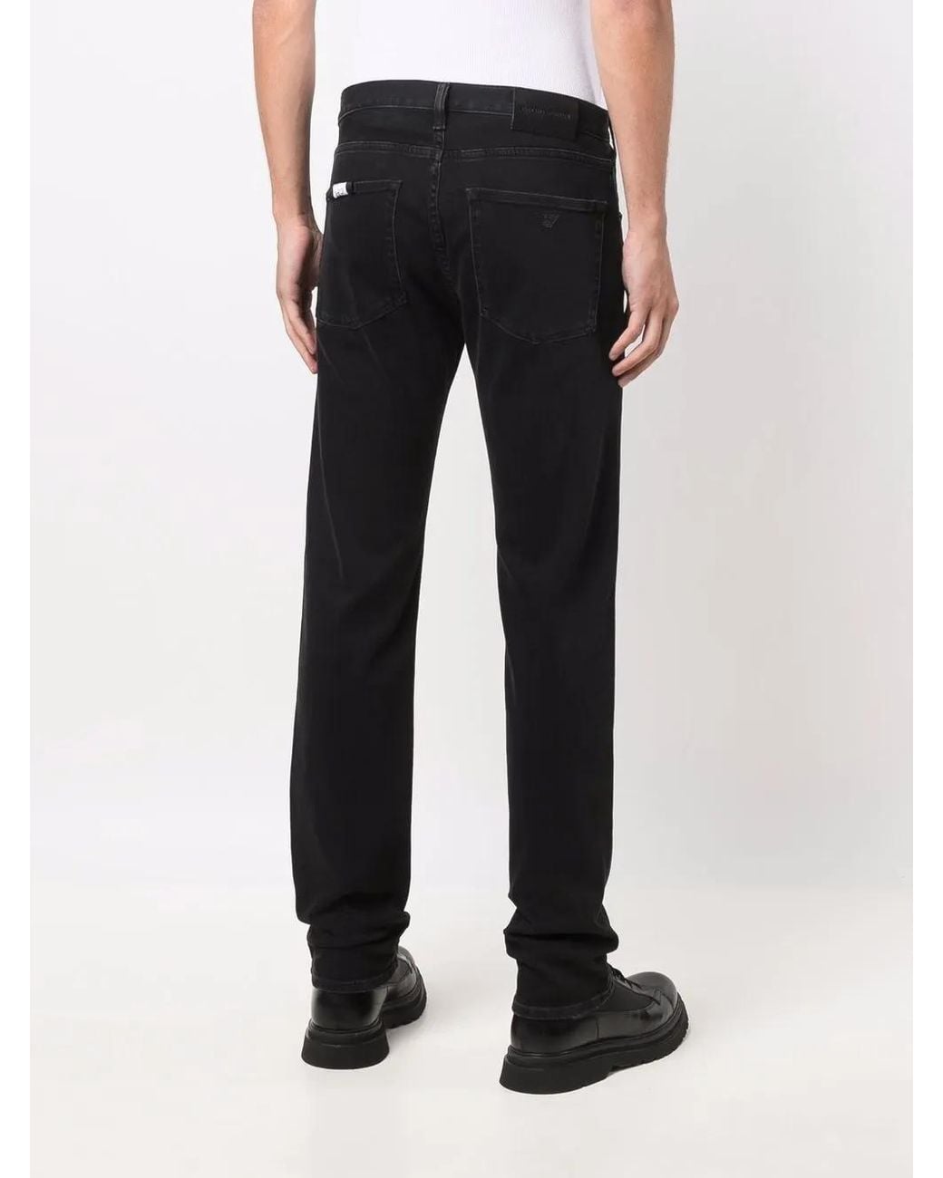 Emporio Armani Black Jeans for men