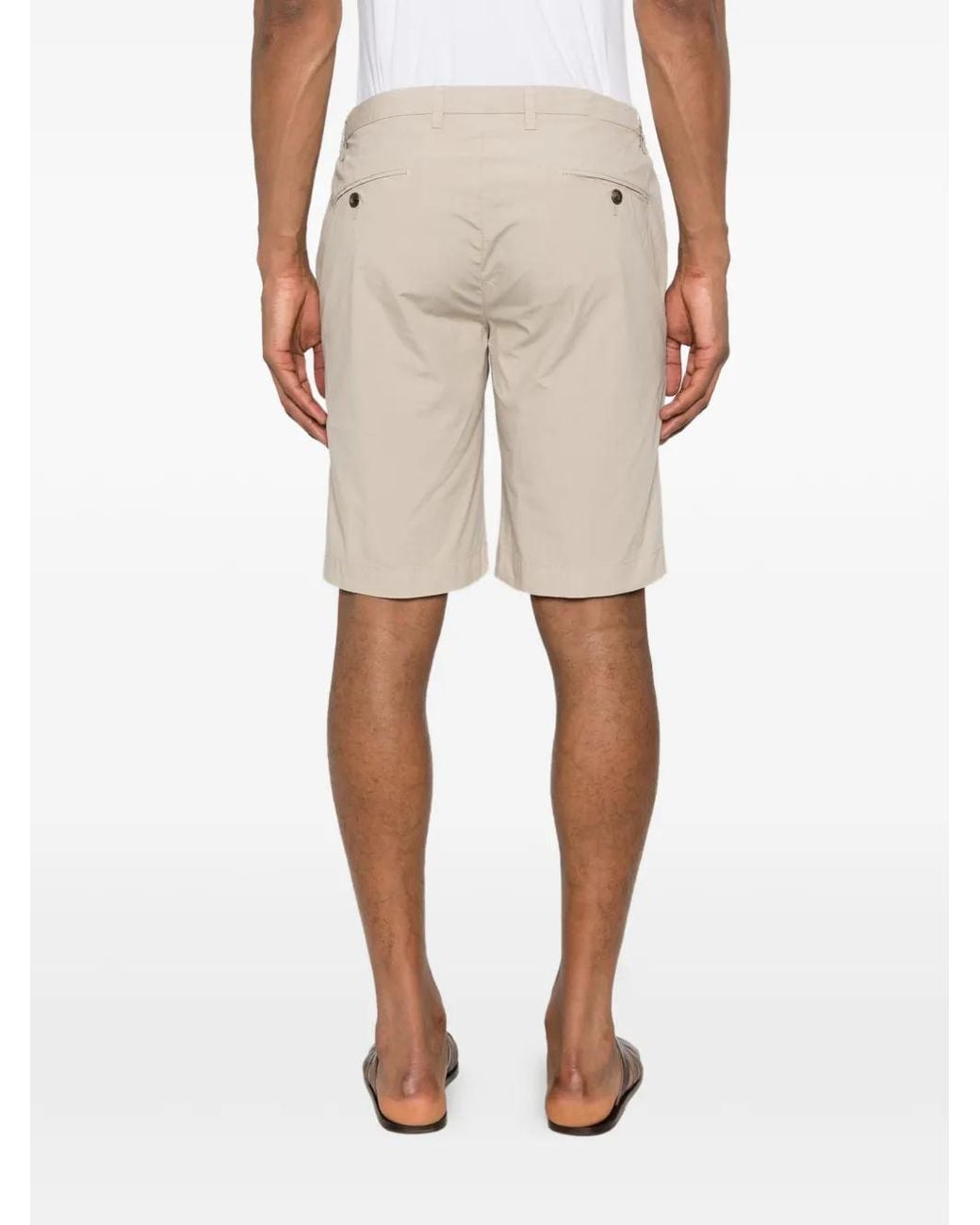 Briglia 1949 Natural Drawstring Tailored Shorts for men