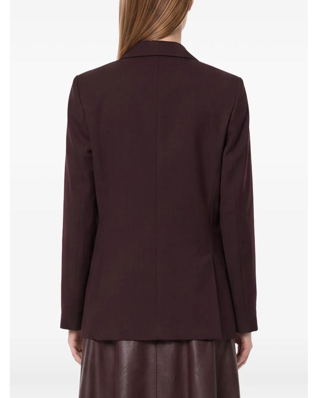 Forte_forte Purple Double-Breasted Blazer