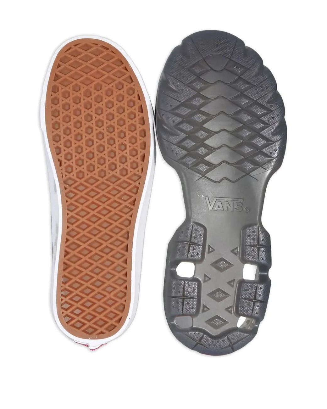 Vans Brown Leopard Print Platform Trainers