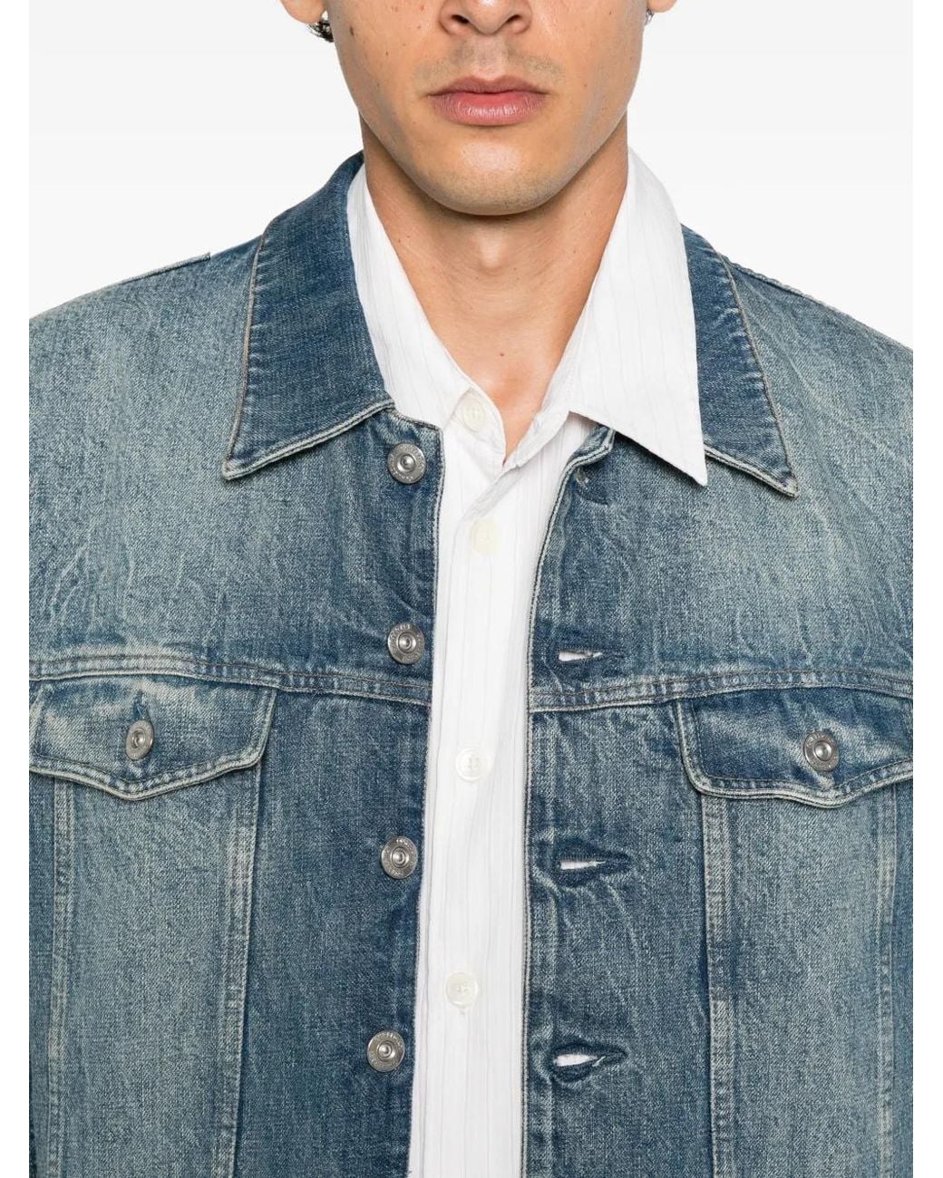 Our Legacy Blue Shackle Jacket for men