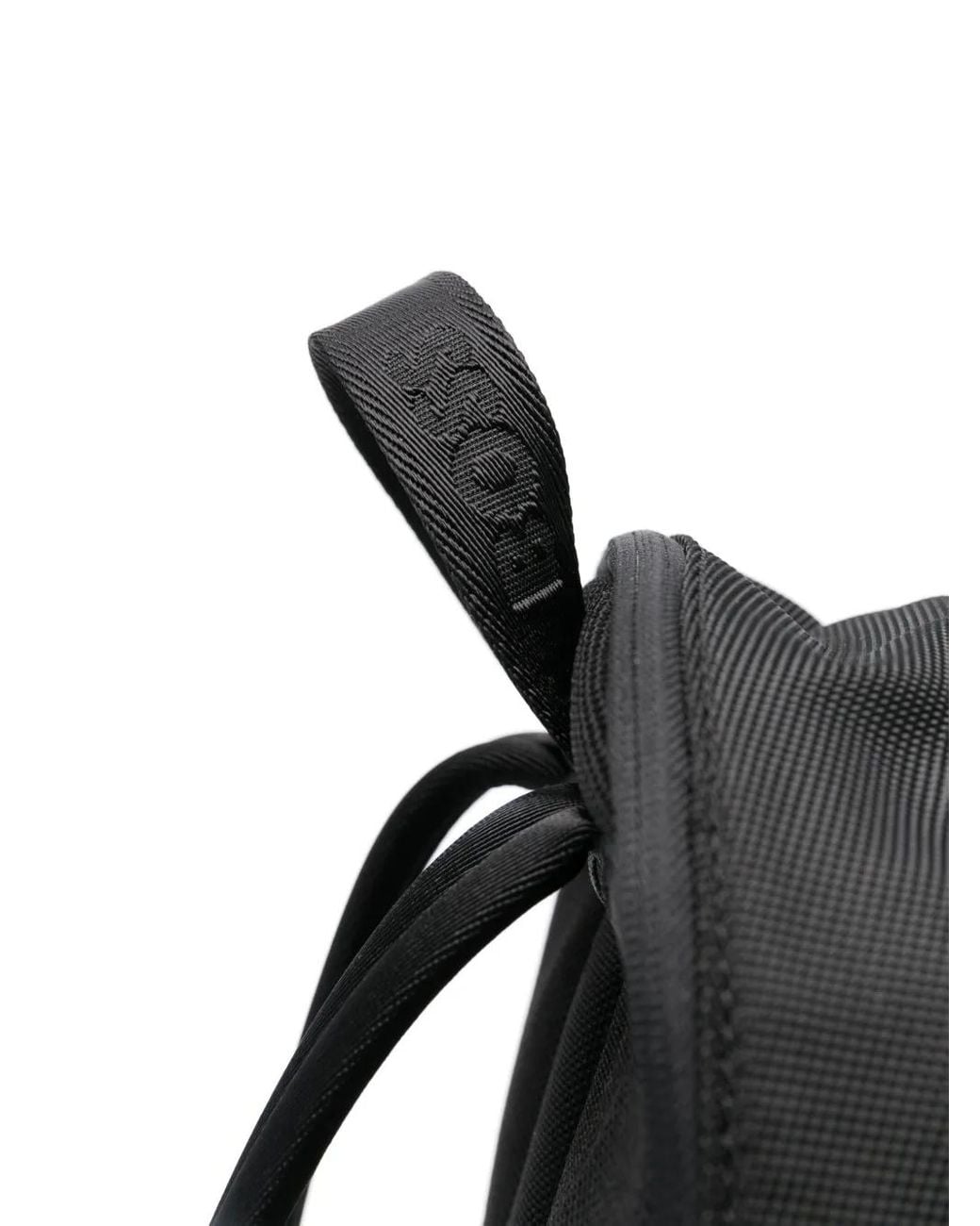Zaino Con Logo E Motivo A Righe di Boss in Black da Uomo