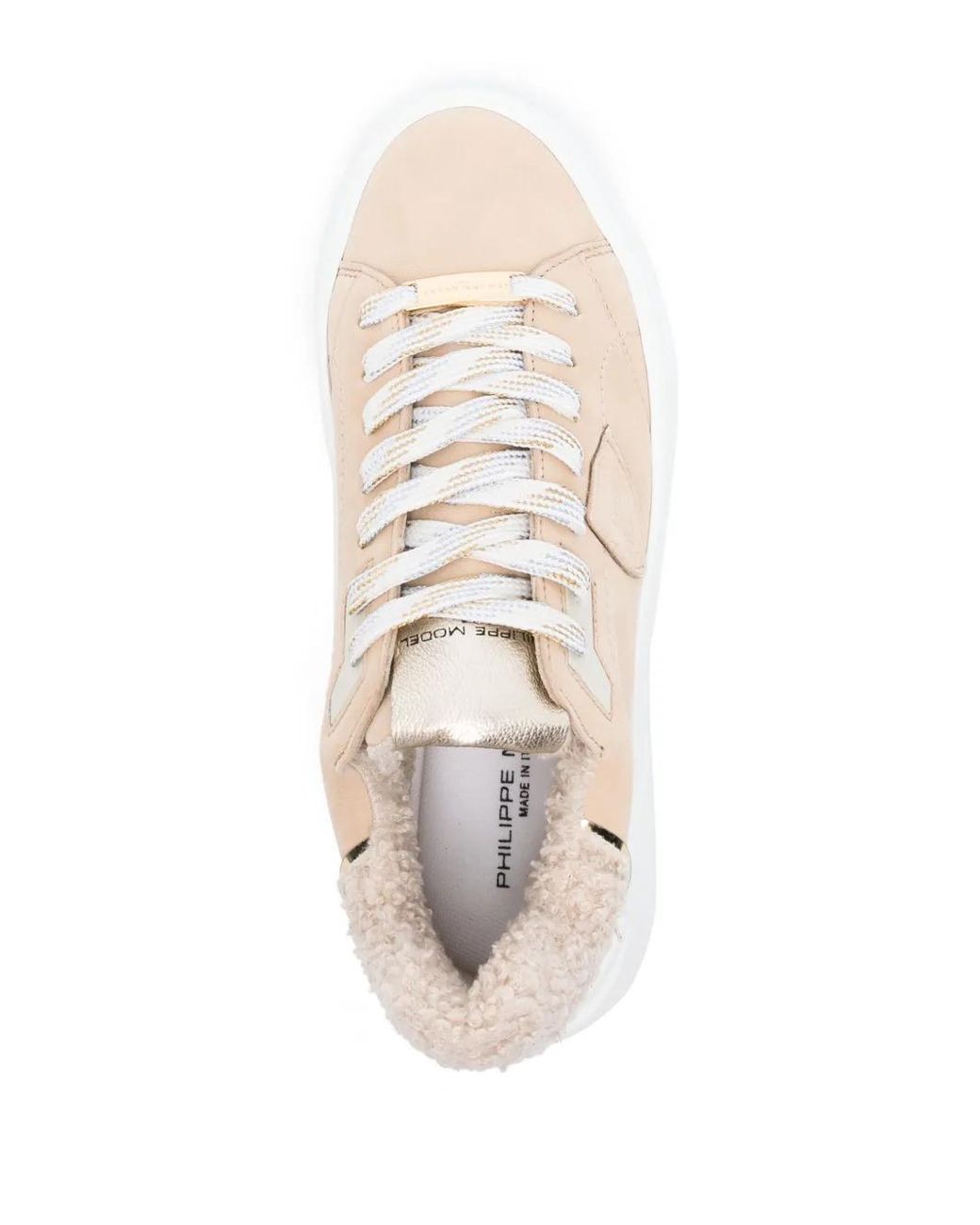 Philippe Model Natural Tres Temple Sneakers