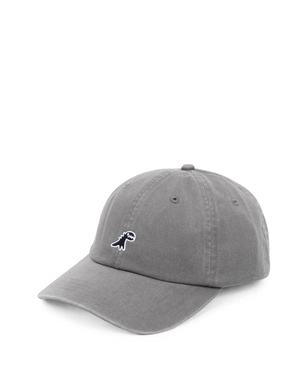 SPORT b. by agnès b. Gray Washed Twill Dino Cap