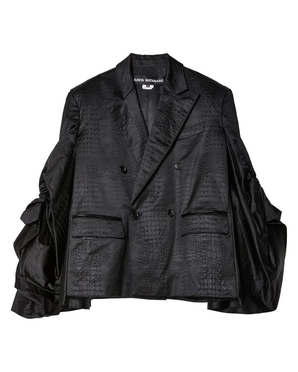 Junya Watanabe Mouwloos Oversized Jack in het Black
