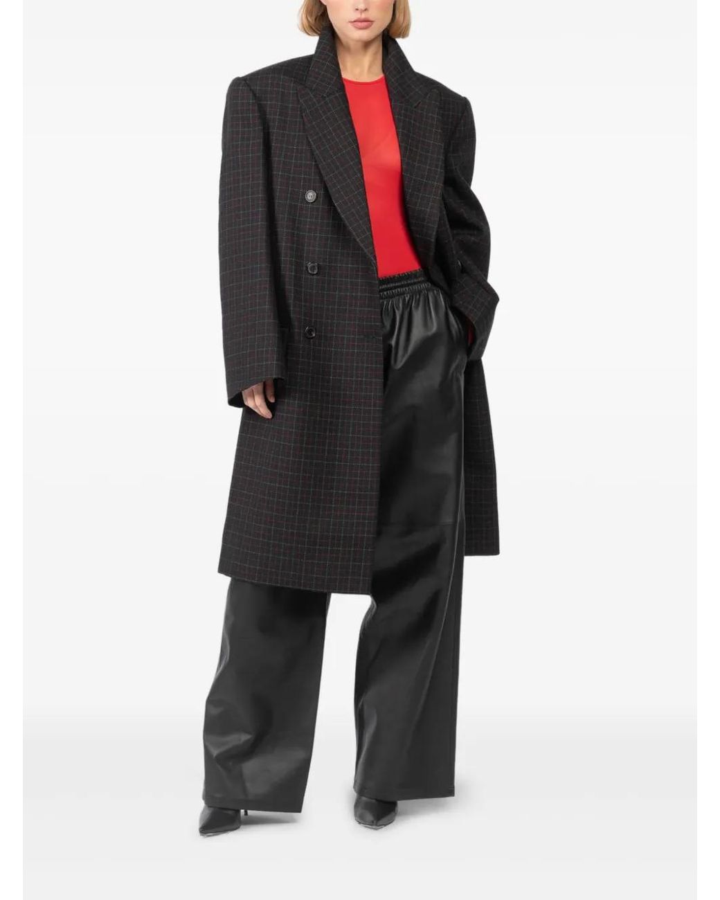 Wardrobe NYC Black Oversized Coat