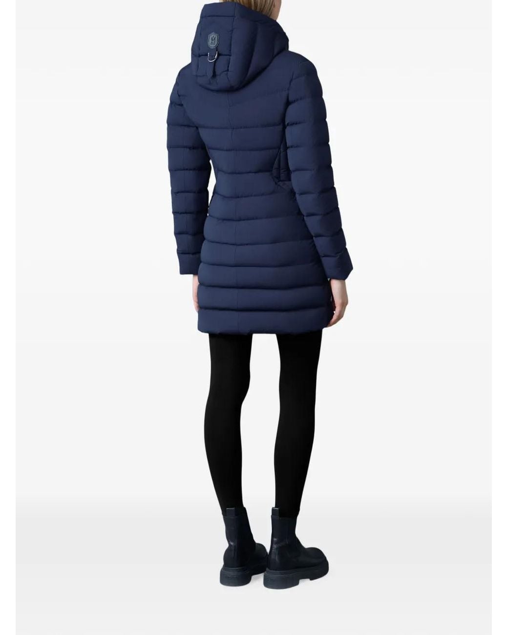 Mackage Blue Farren-Z Hooded Down Coat