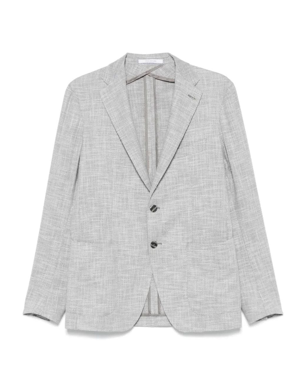 Tagliatore Geweven Blazer in het Gray voor heren