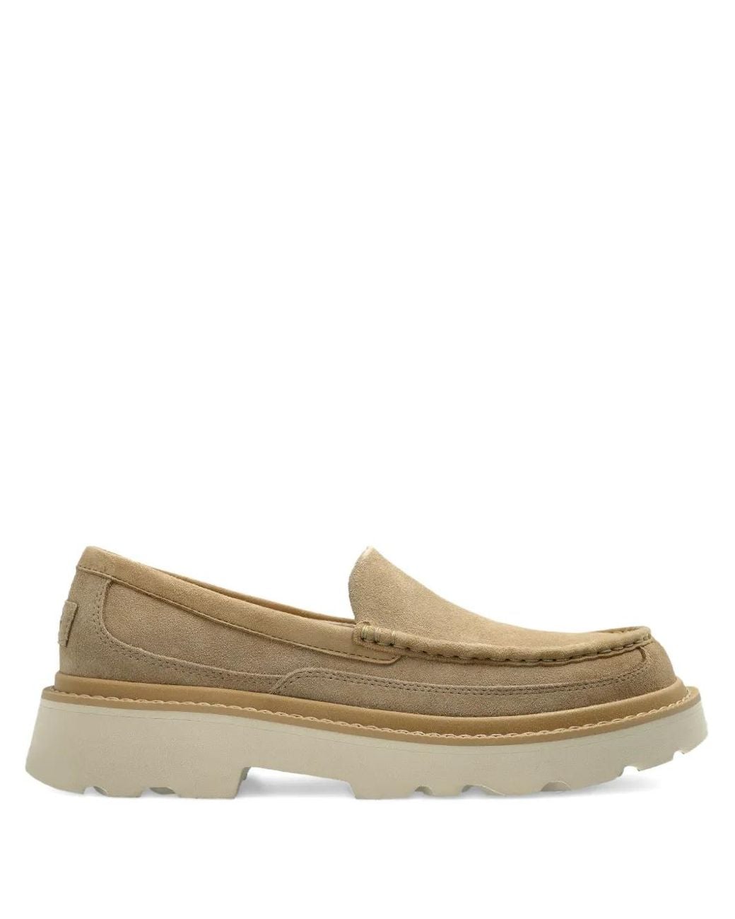 Ugg Ascot Loafer Aus Wildleder Mit Plateau in Natural für Herren