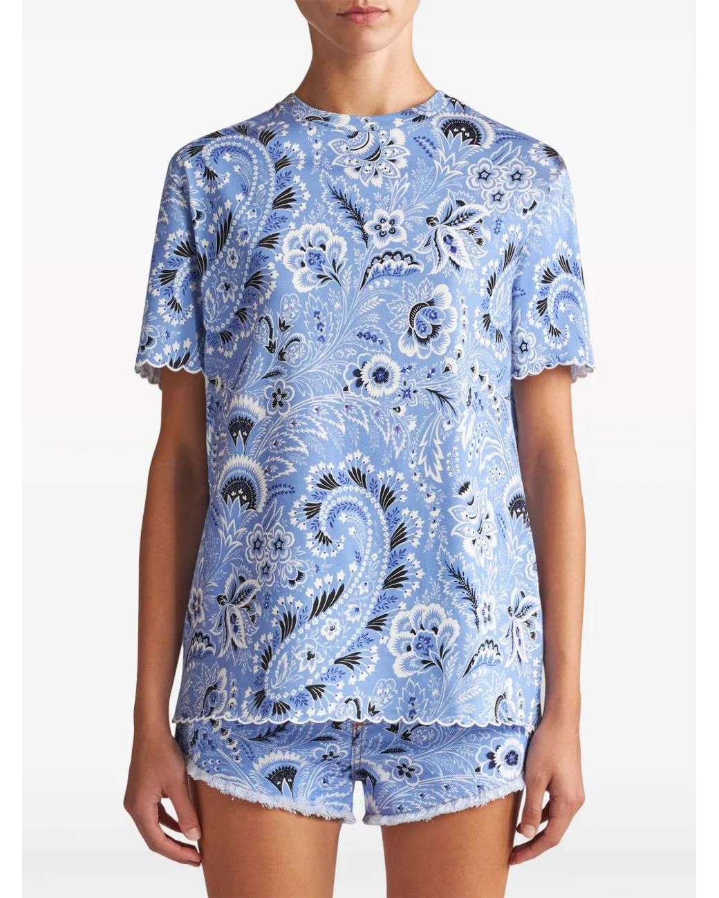 Etro Blue T-Shirt