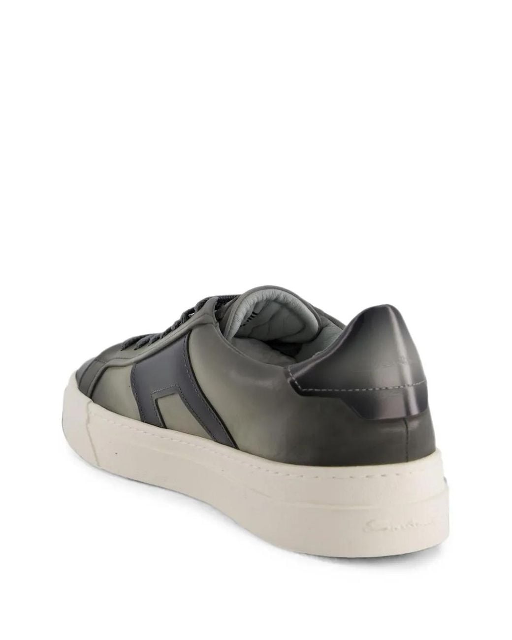 Santoni Multicolor Logo-Patch Sneakers for men