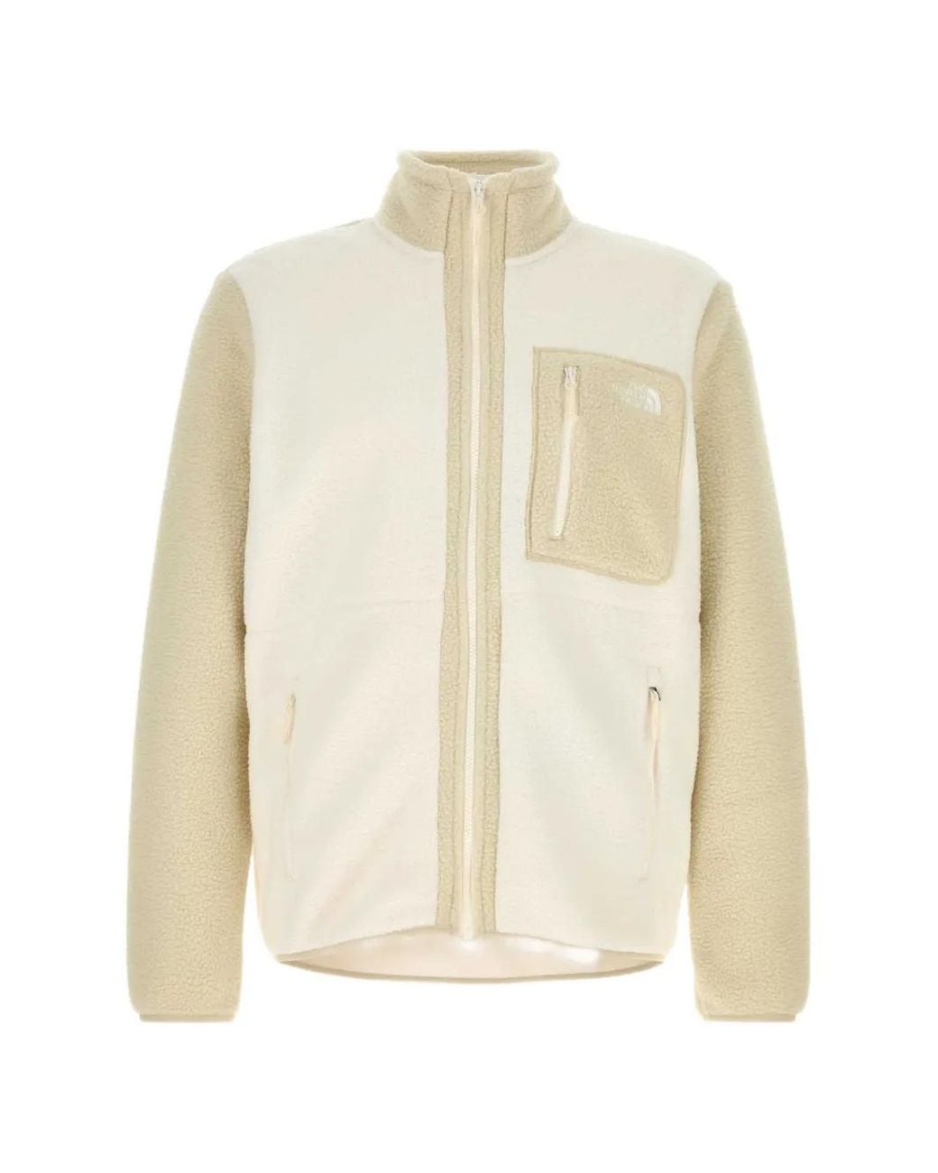 The North Face White Veste Zippée Yumiori En Polaire À Empiècements for men