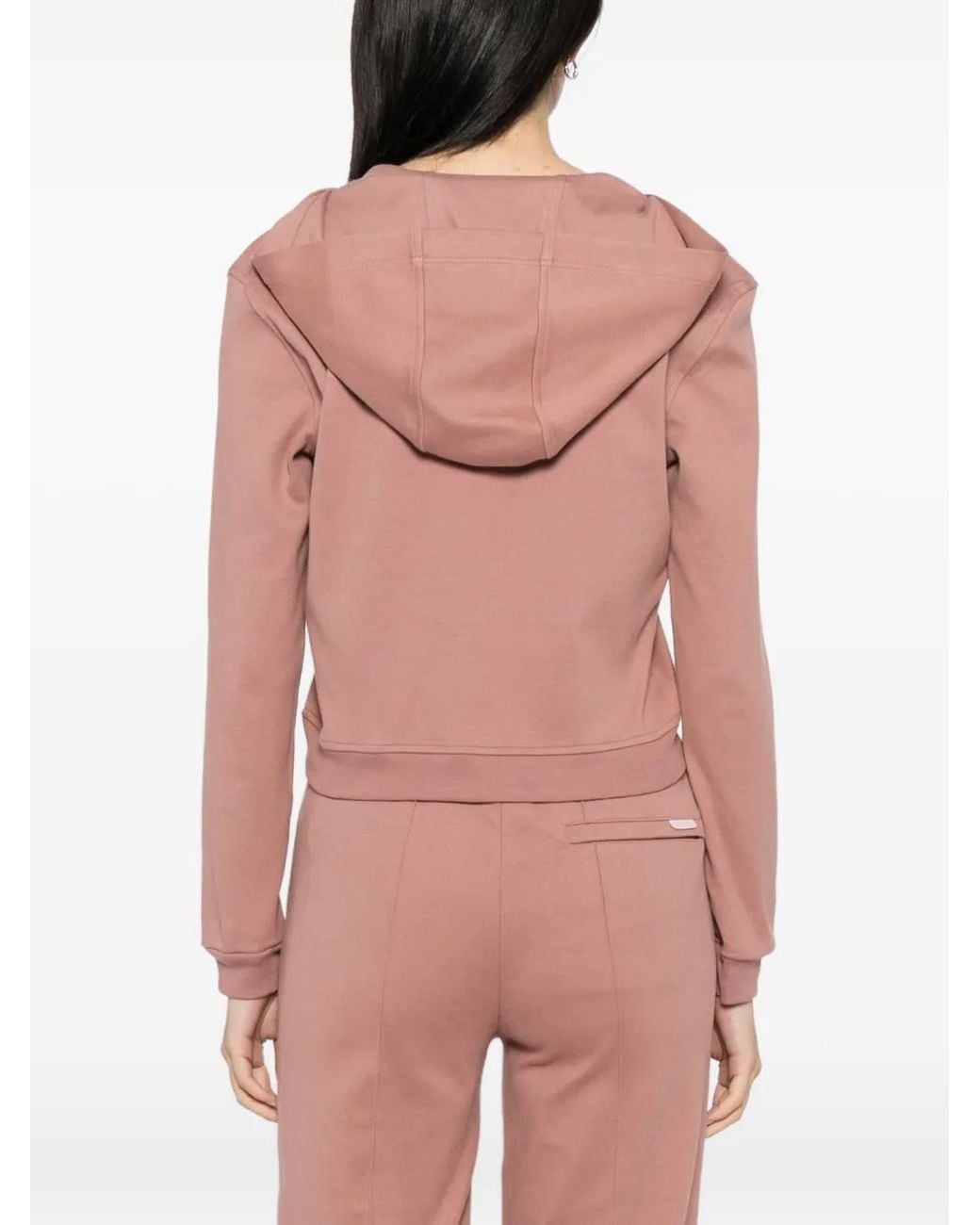 Tom Ford Pink Cotton Zip Hoodie