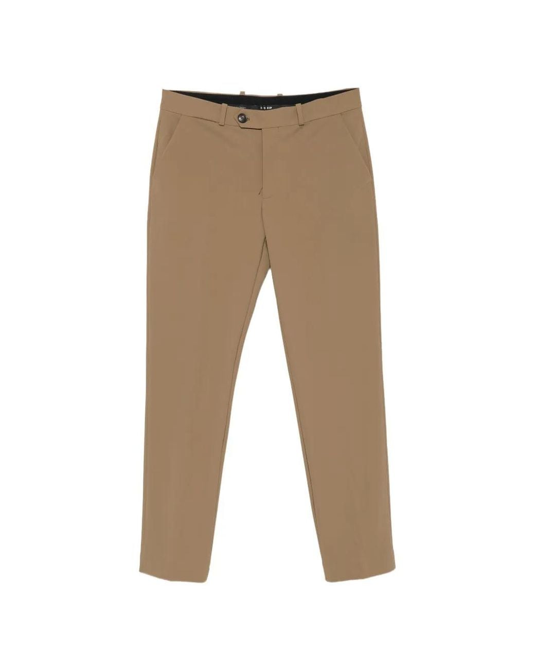 Rrd White Button-Fastening Trousers for men