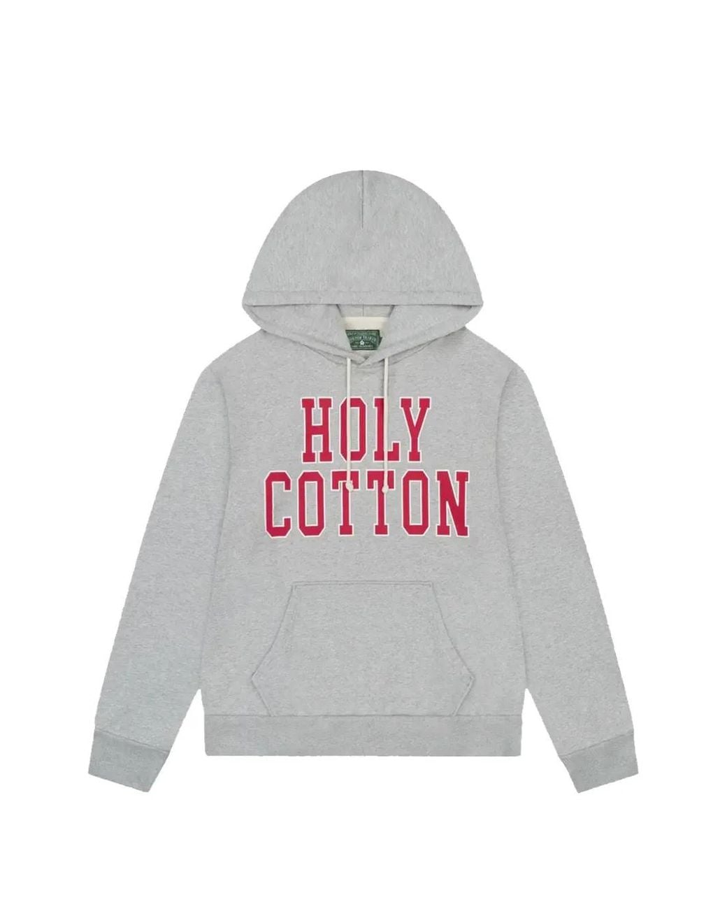DENIM TEARS White Holy Cotton Slogan-Print Hoodie for men
