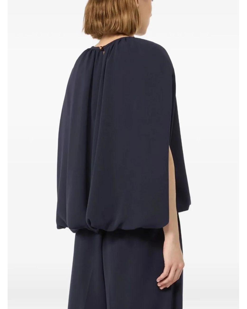 Blusa Fruncida Max Mara de color Blue