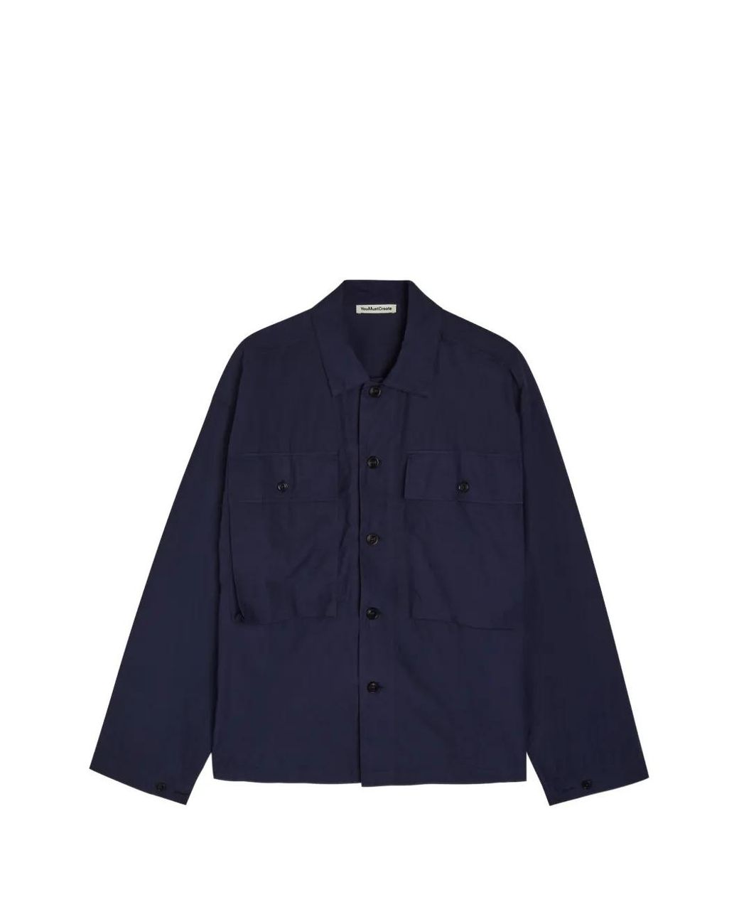 YMC Blue Cotton Shirt for men