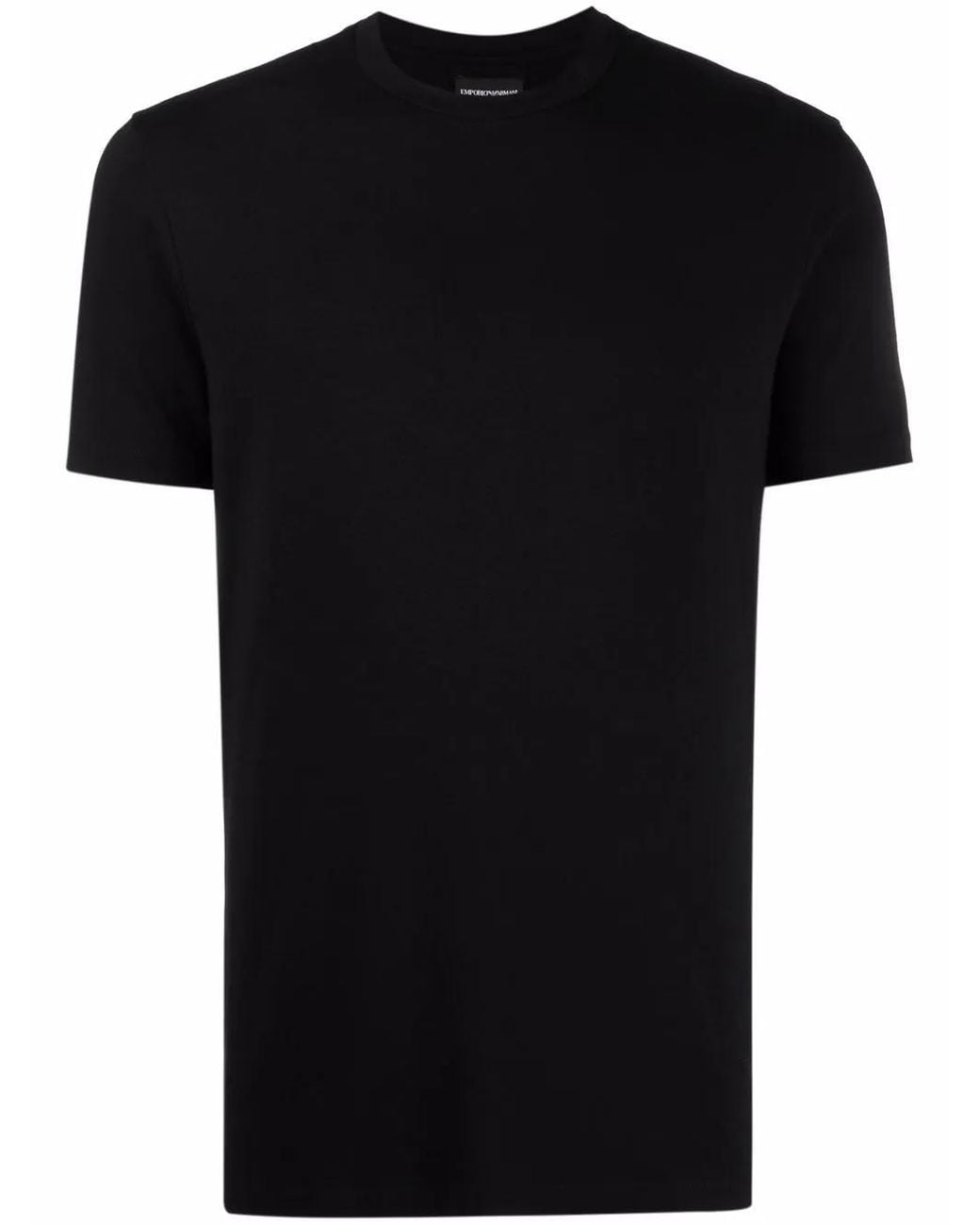 Emporio Armani T-shirts And Polos Black for men