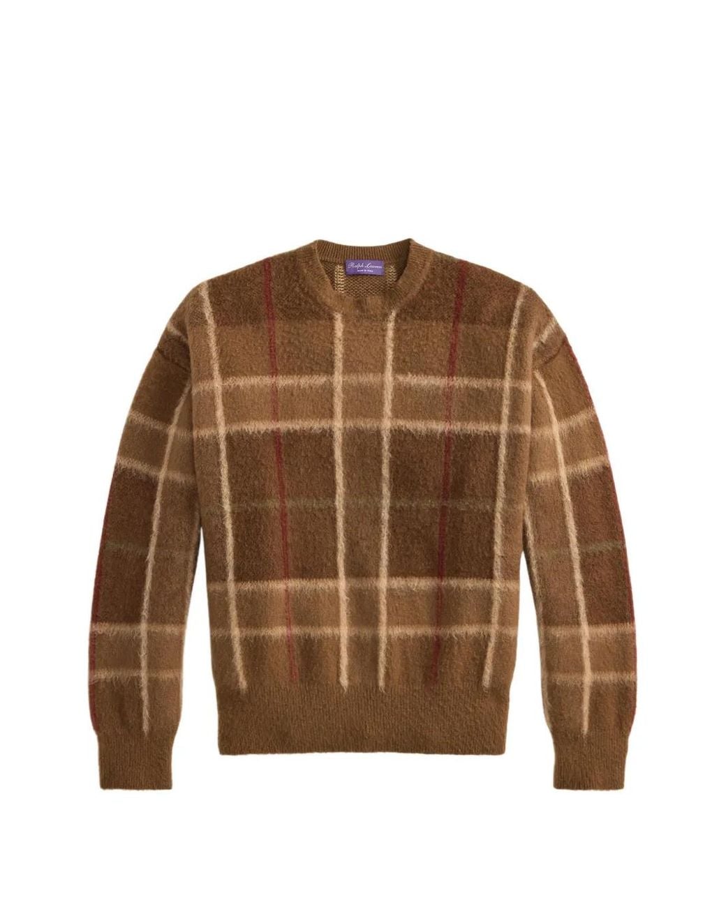 Ralph Lauren Brown Pull À Carreaux for men