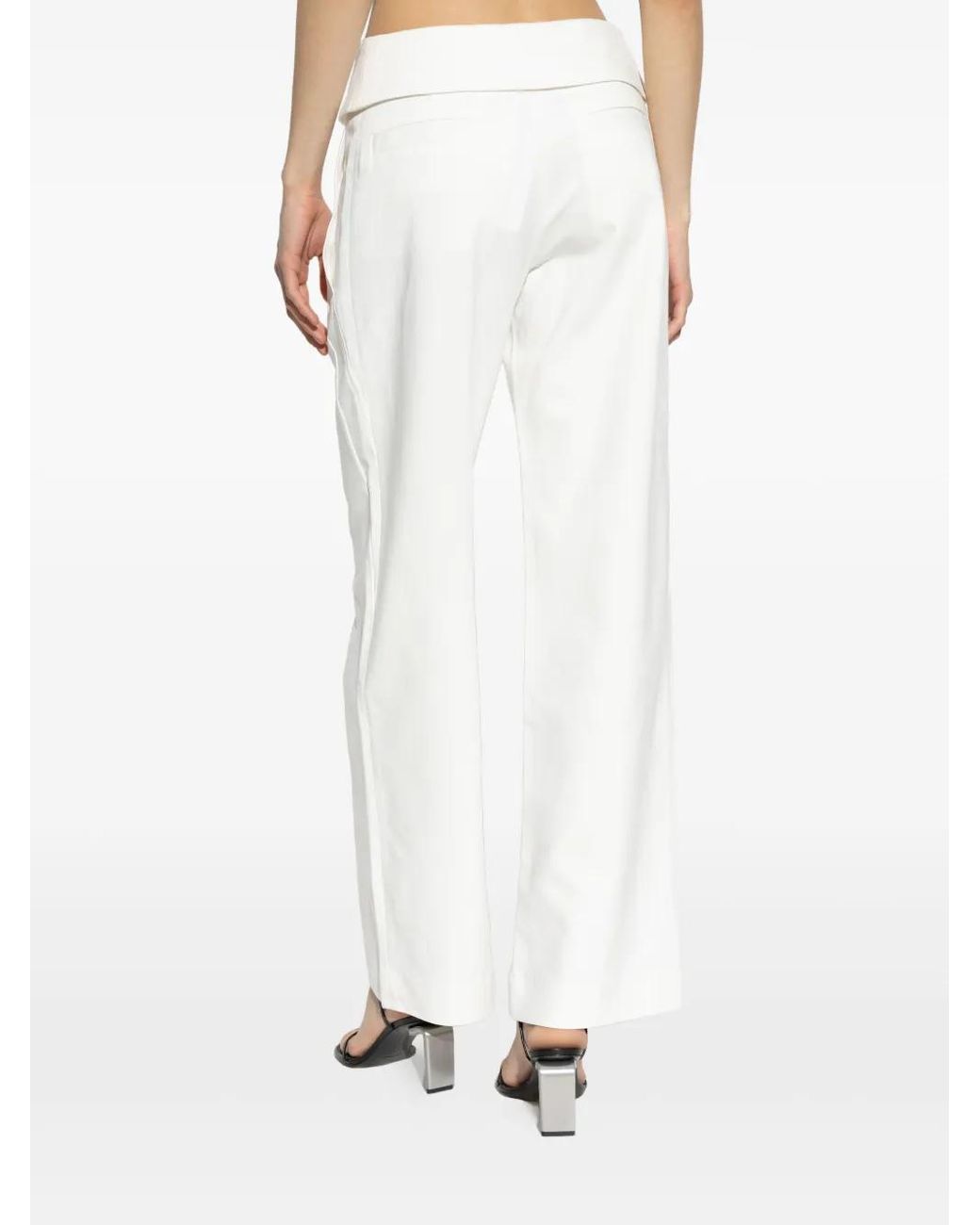 IRO White Zinia Trousers