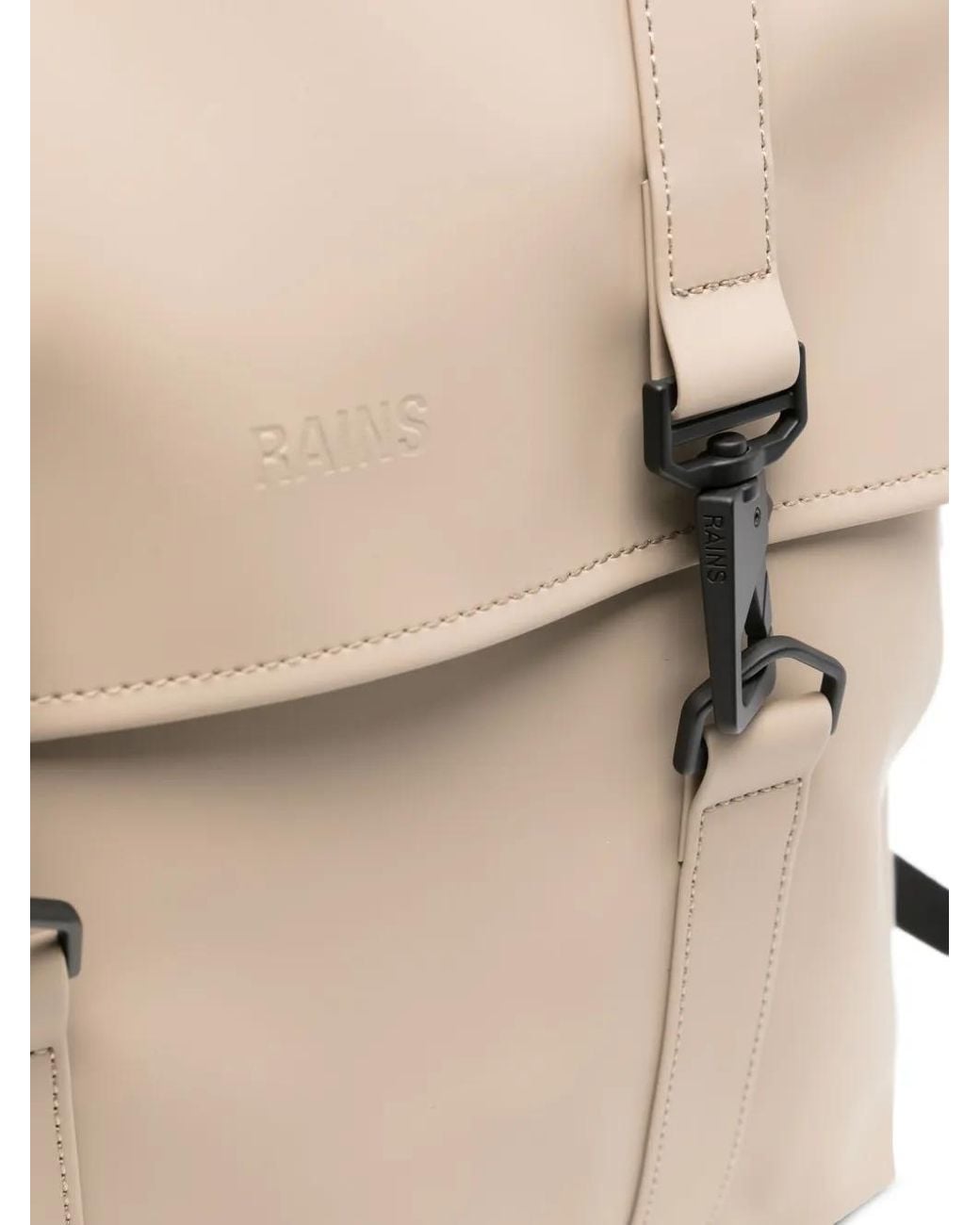 Rains Natural Mini Msn Buckle-Fastening Backpack