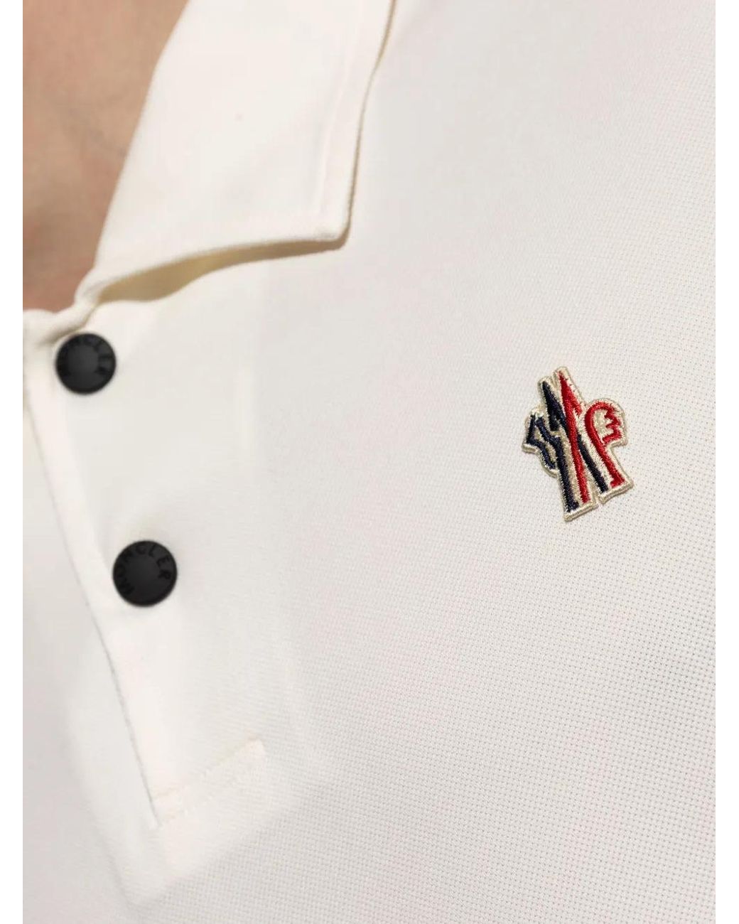 Moncler White T-Shirts And Polos for men