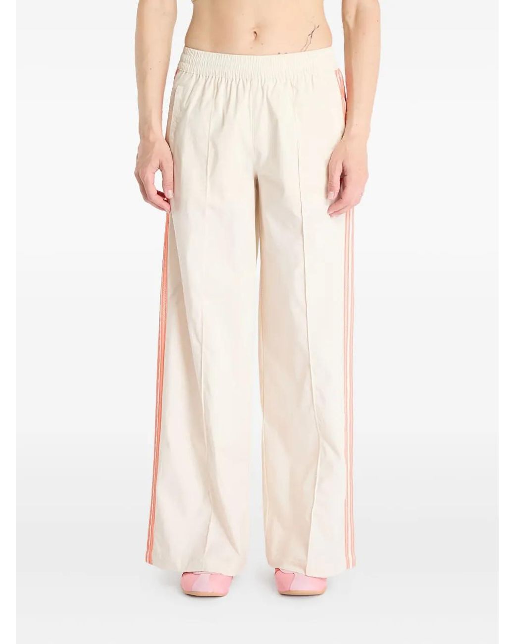 Adidas Pink Summer Glow Stripe Trousers