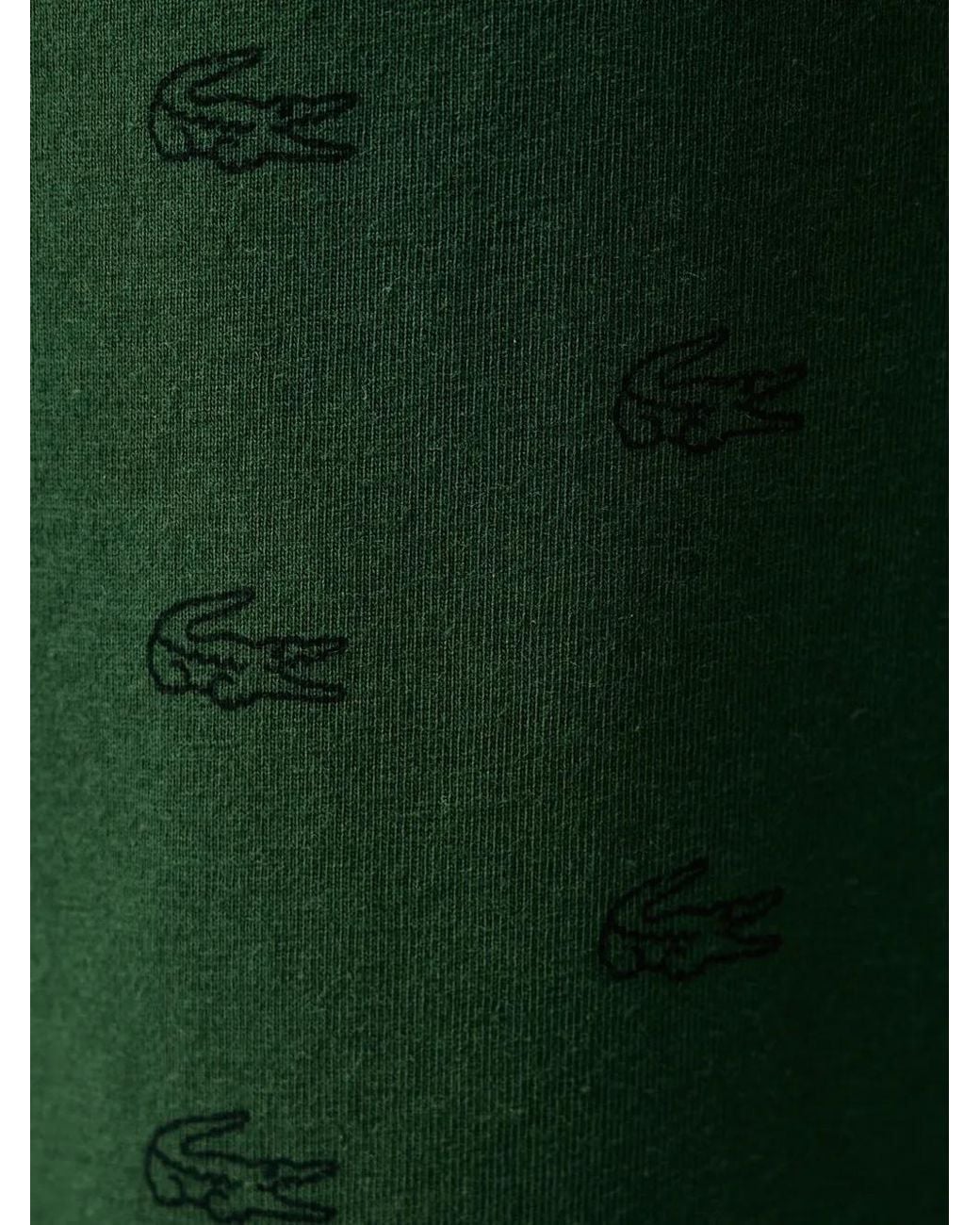Lacoste Green Pyjama À Logo Imprimé for men