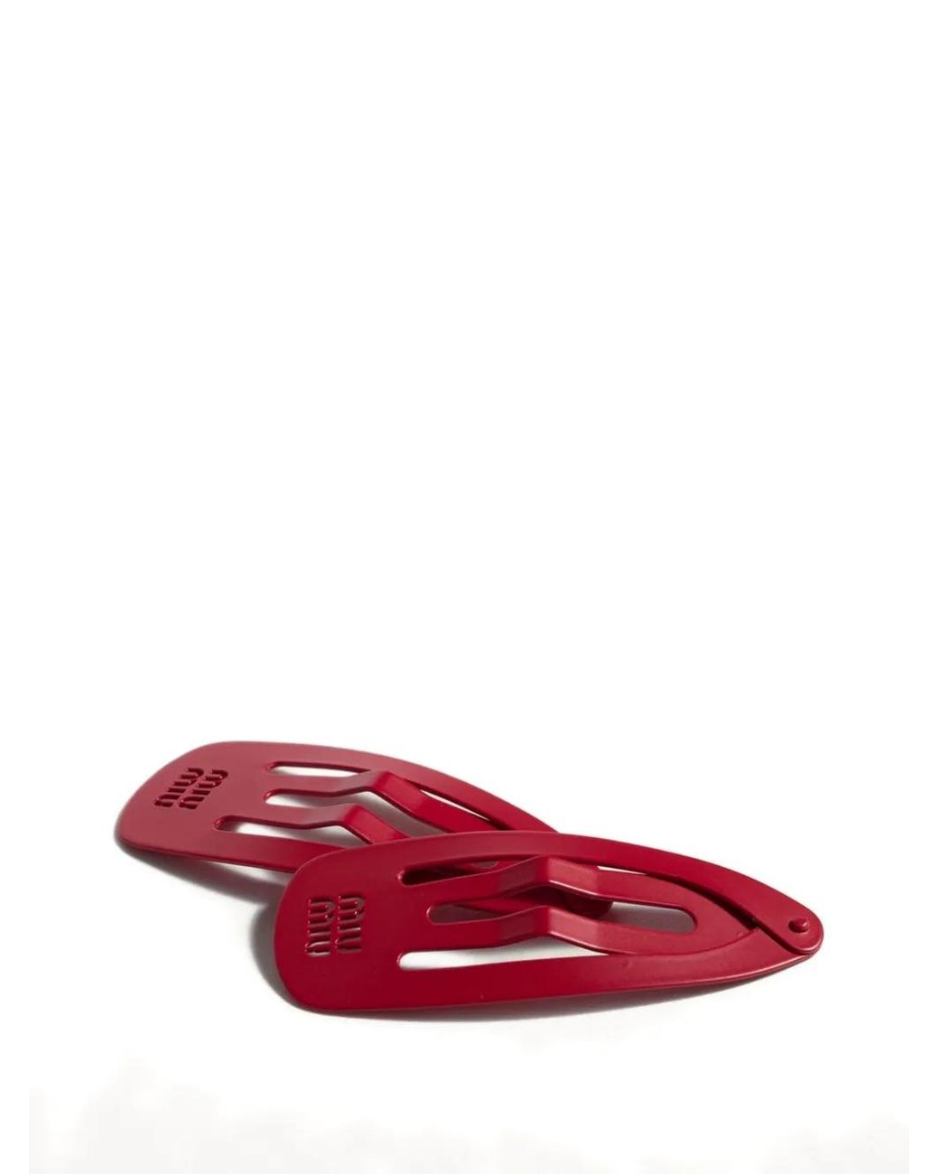 Miu Miu Red Hair Accessories