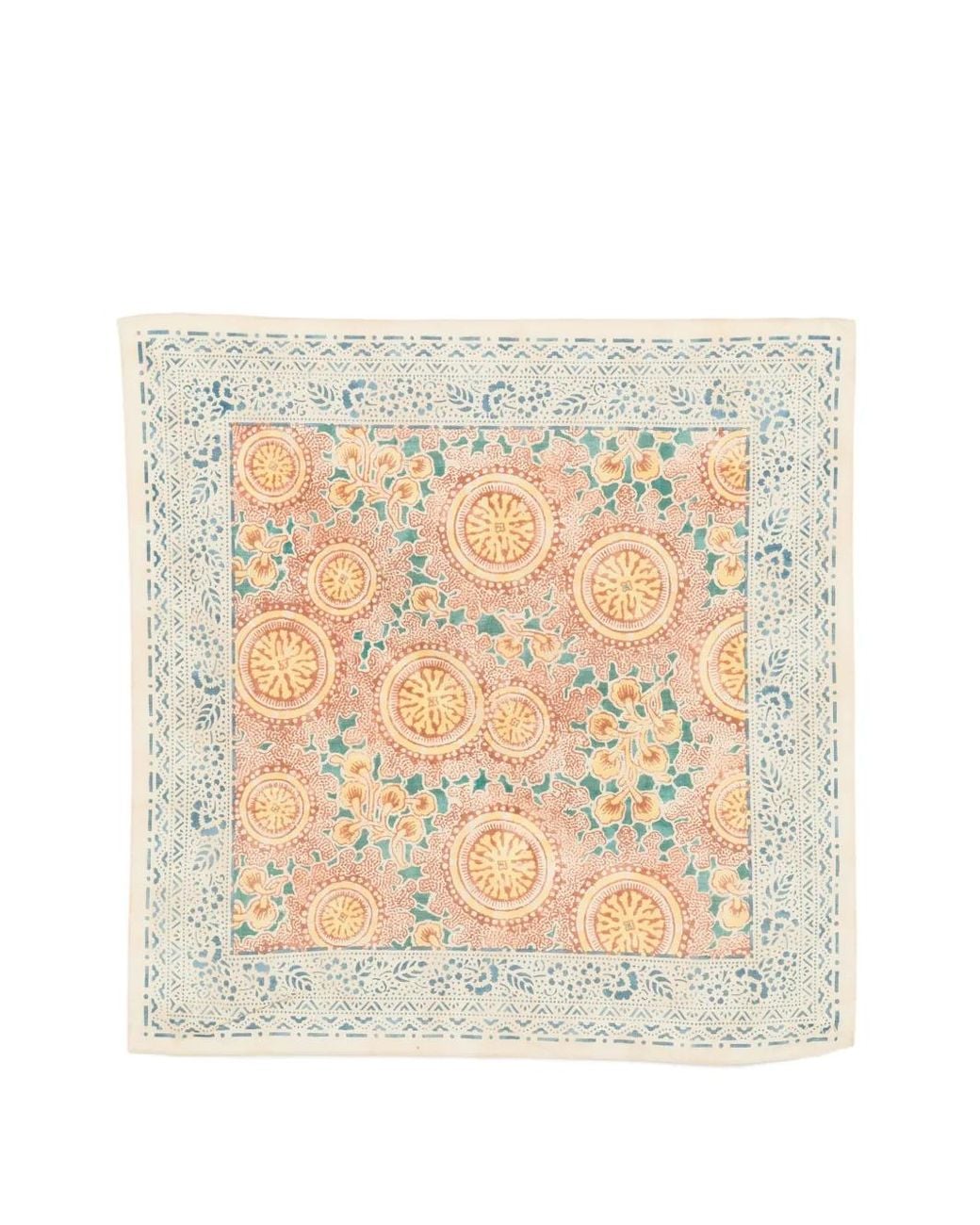 Visvim Natural Khaki Bandana for men
