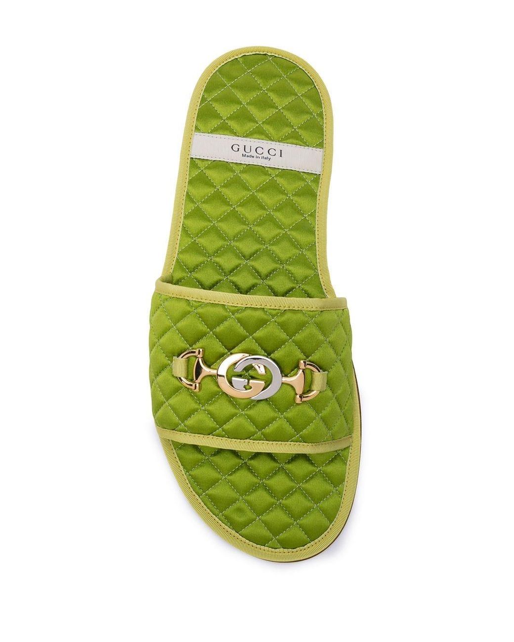 gucci quilted slide sandal