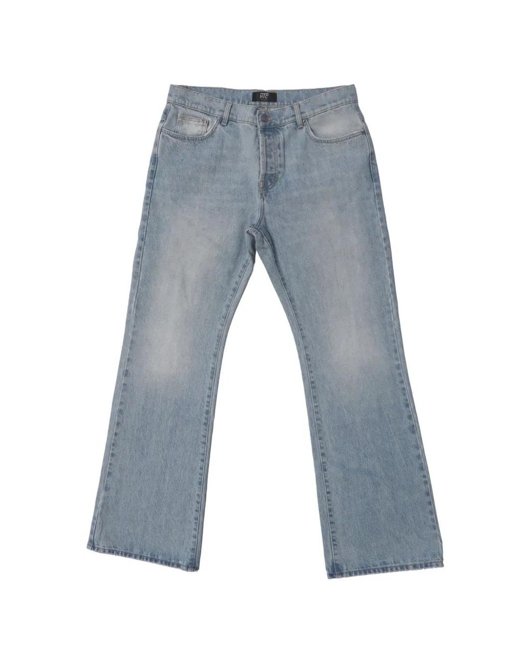 HTC Blue Flared Jeans for men