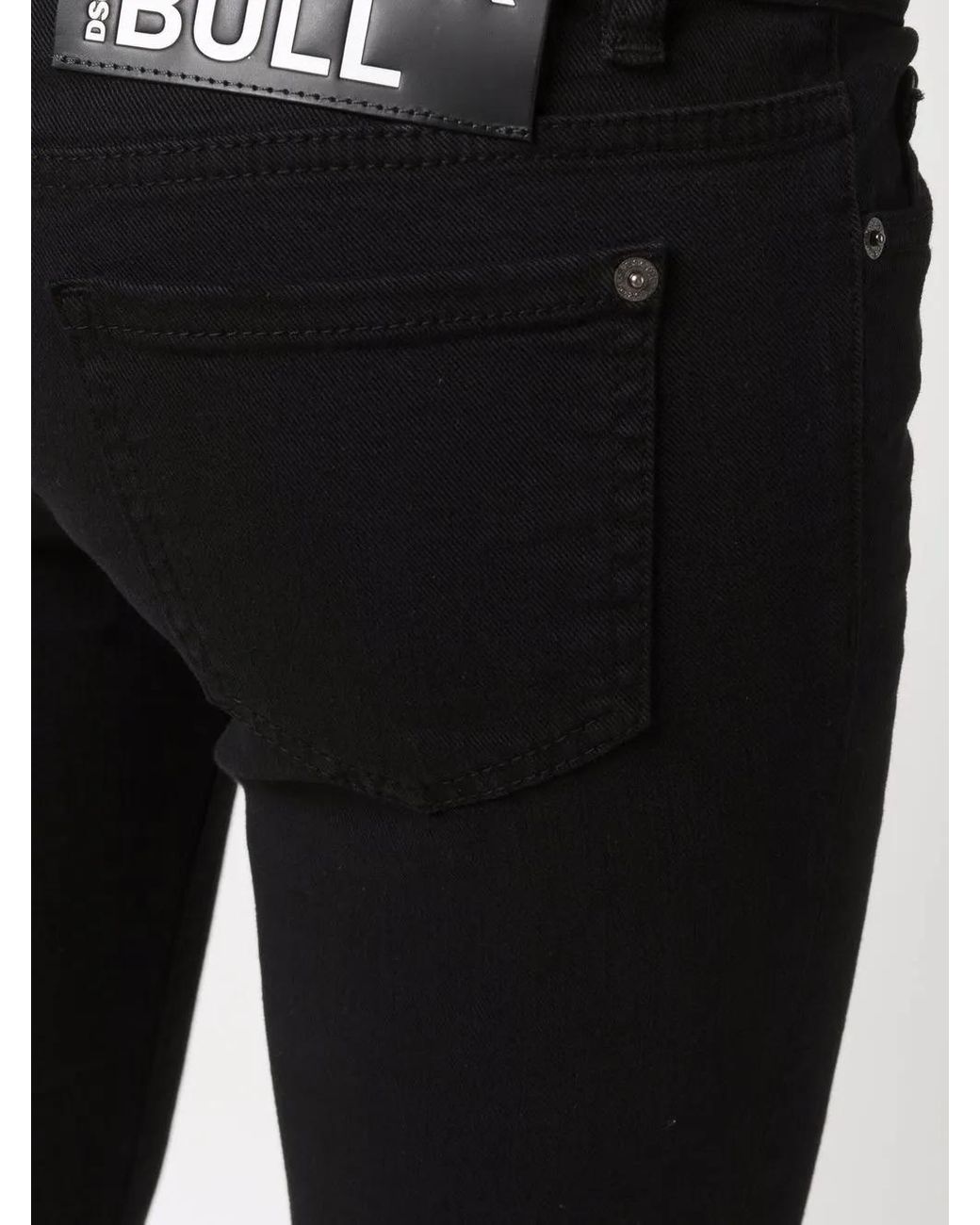DSquared² Black 5 Pockets Pants