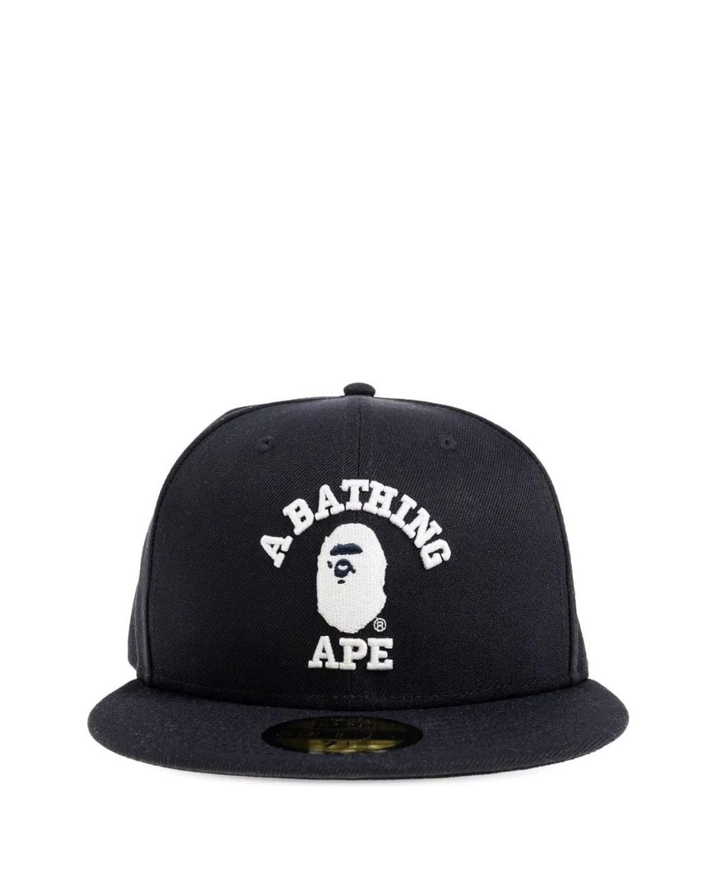 A Bathing Ape Blue X New Era 59Fifty Low Profile Logo-Detail Cap for men