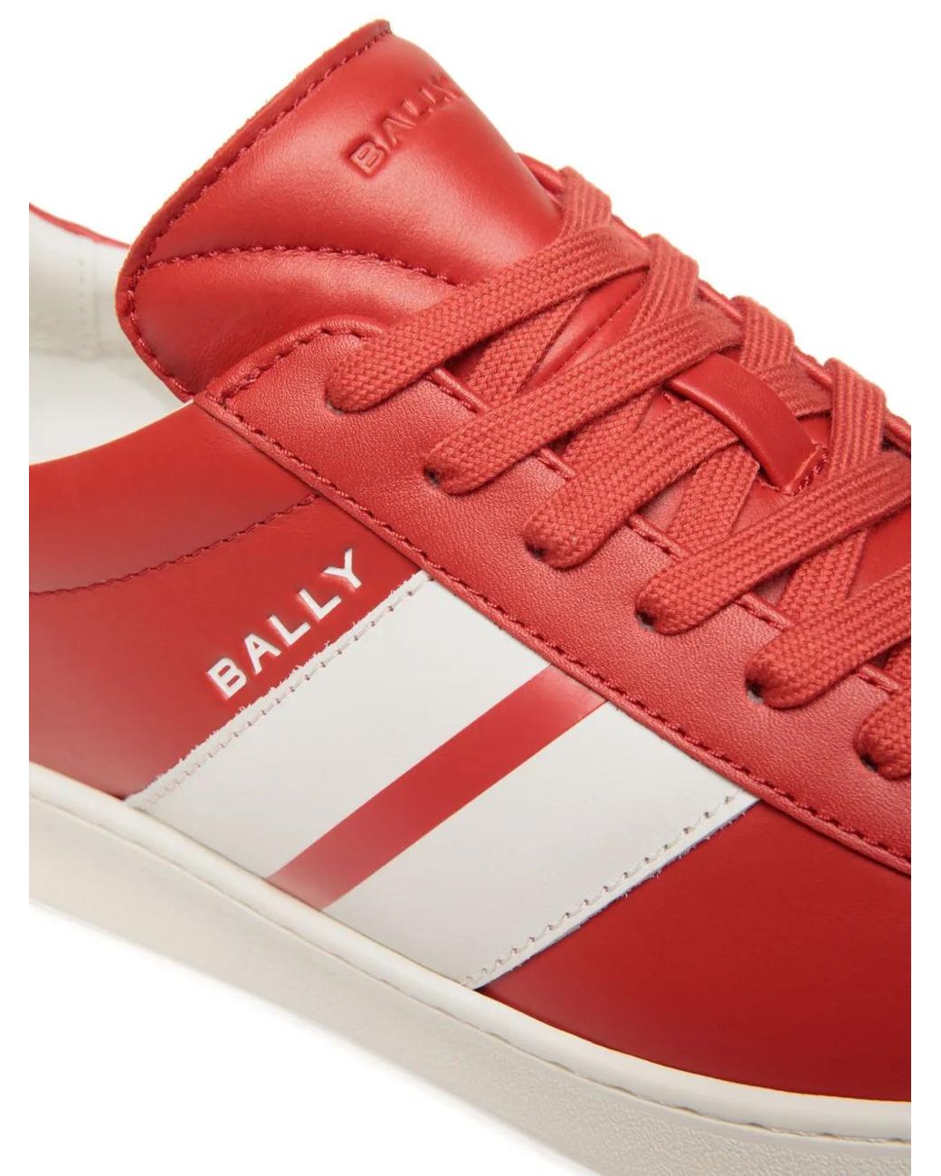 Bally Red Tennis Sneakers