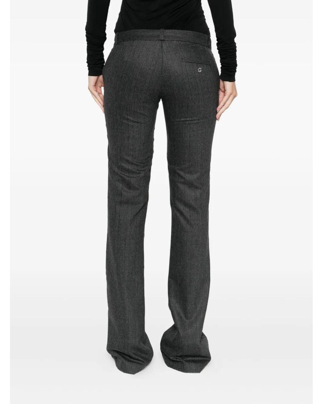 Pantalones A Cuadros Coperni de color Gray