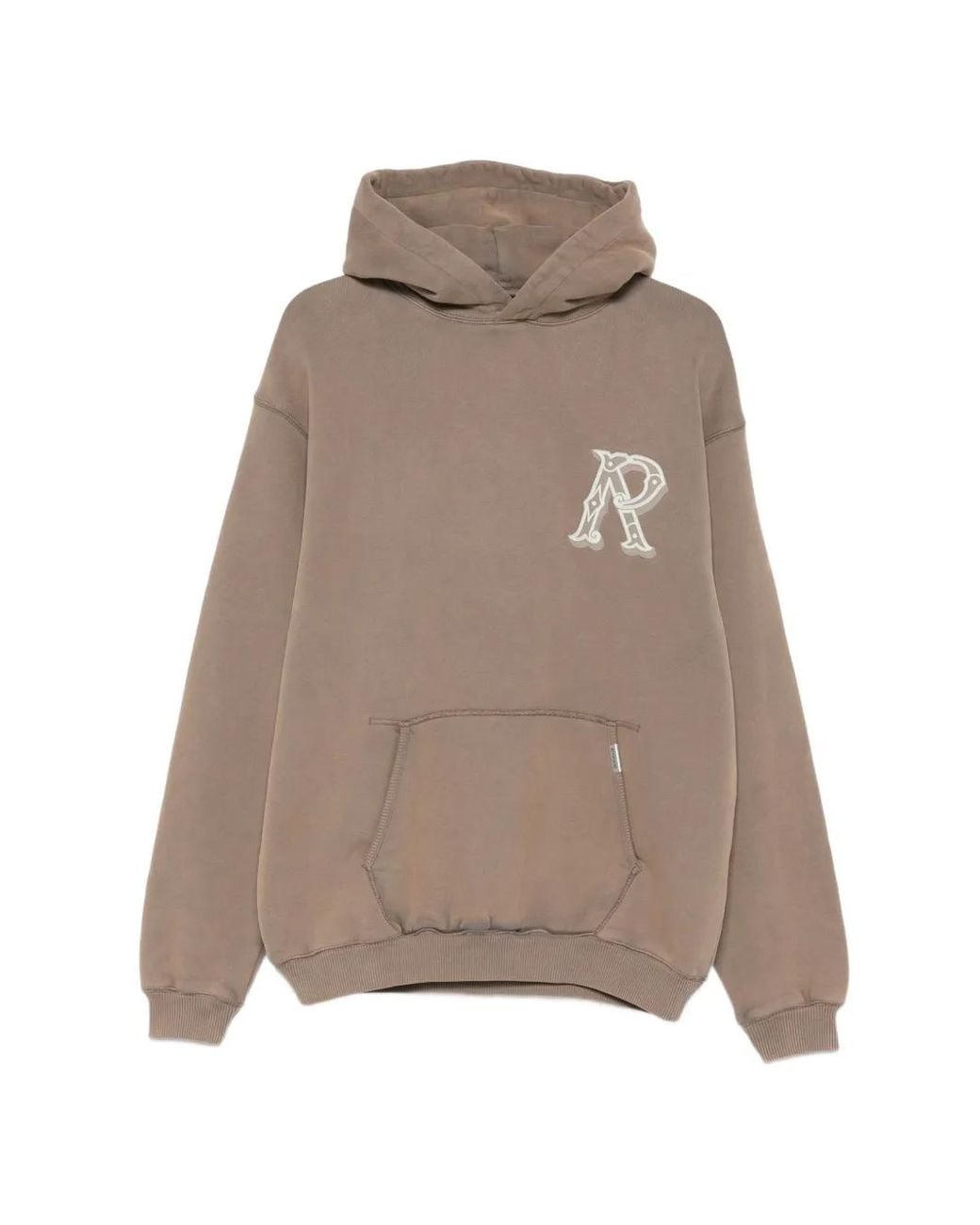Represent Natural Logo-Patch Hoodie for men