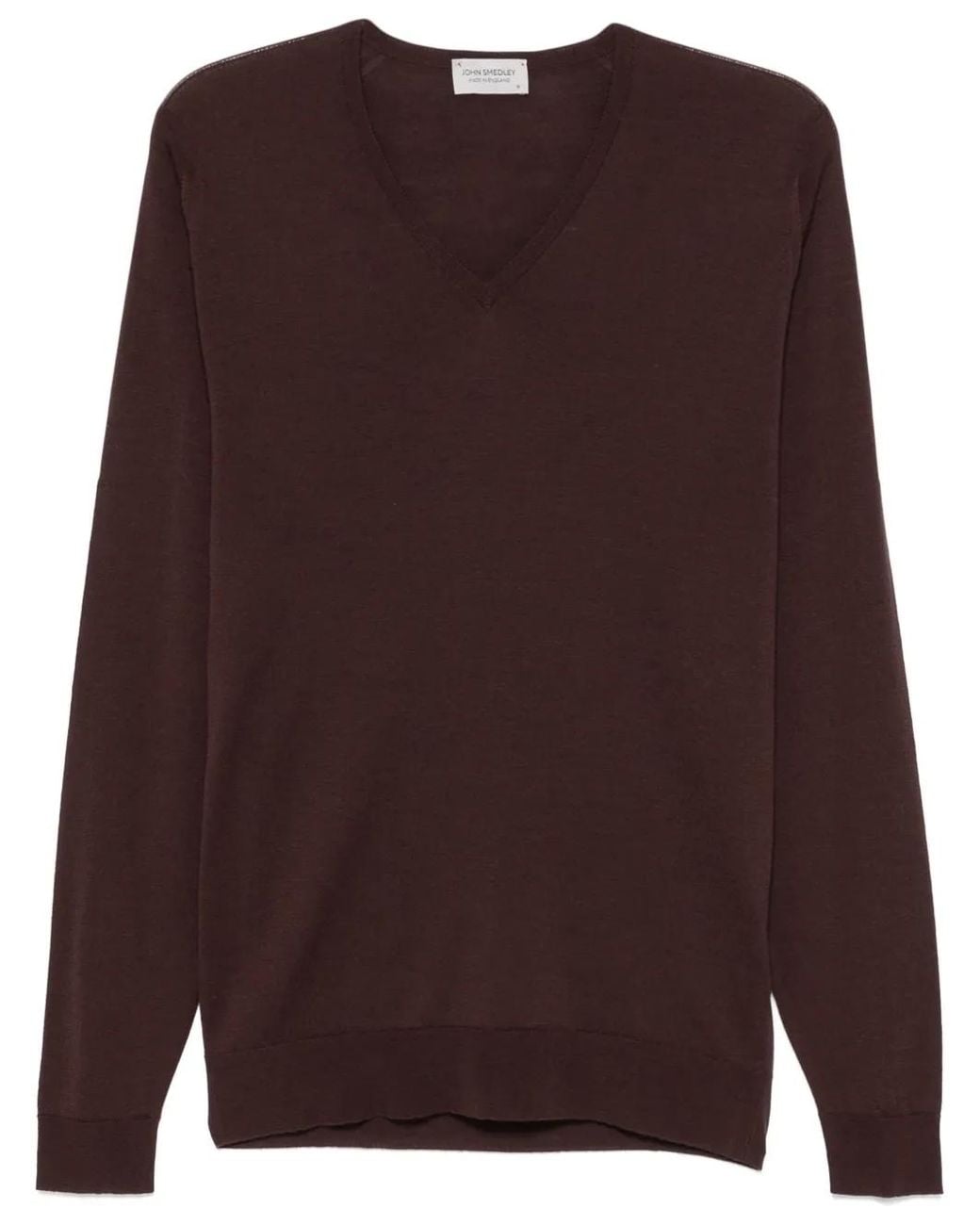 John Smedley Brown Blenheim Sweater for men